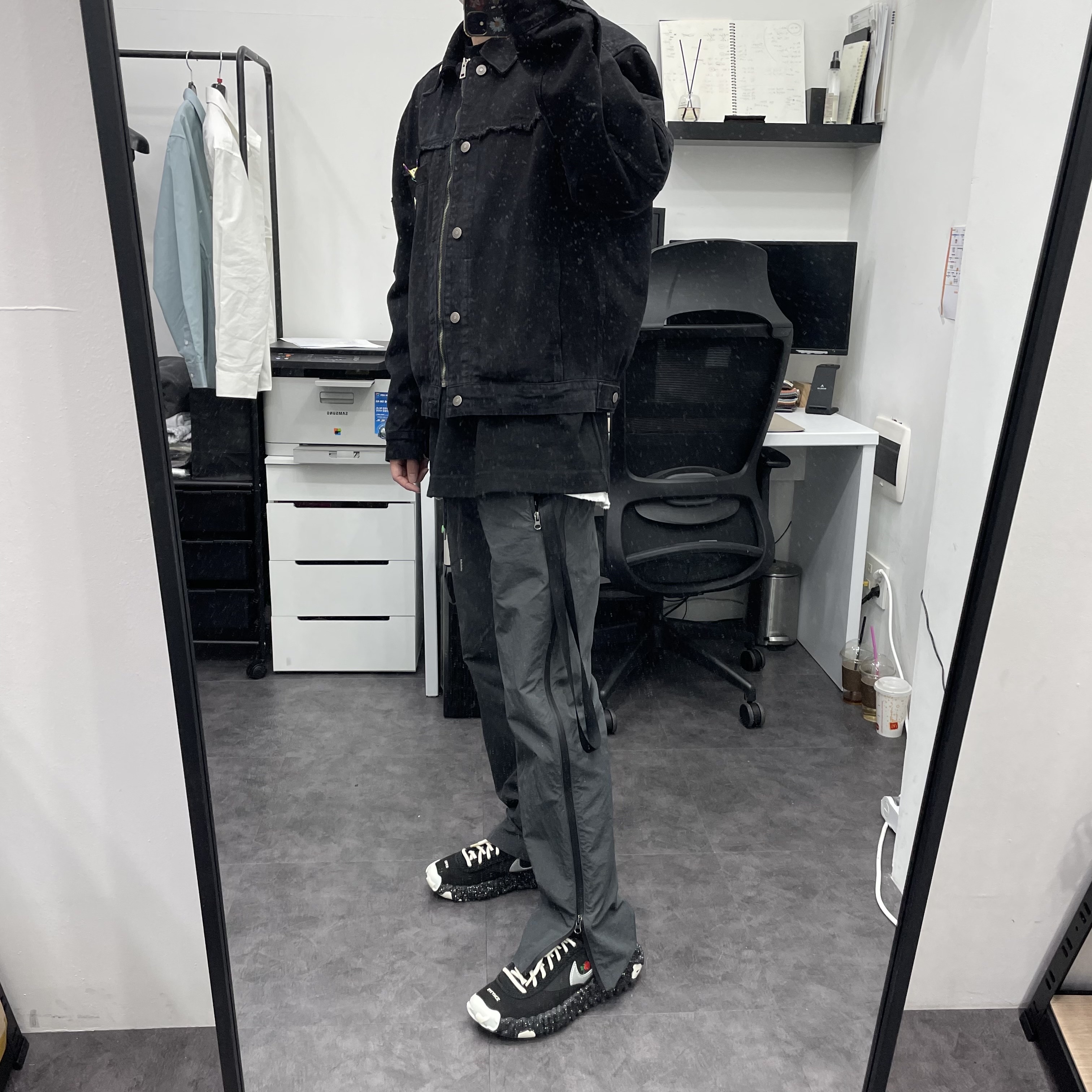 Nike x Undercover Overbreak SP Black 착용 스타일