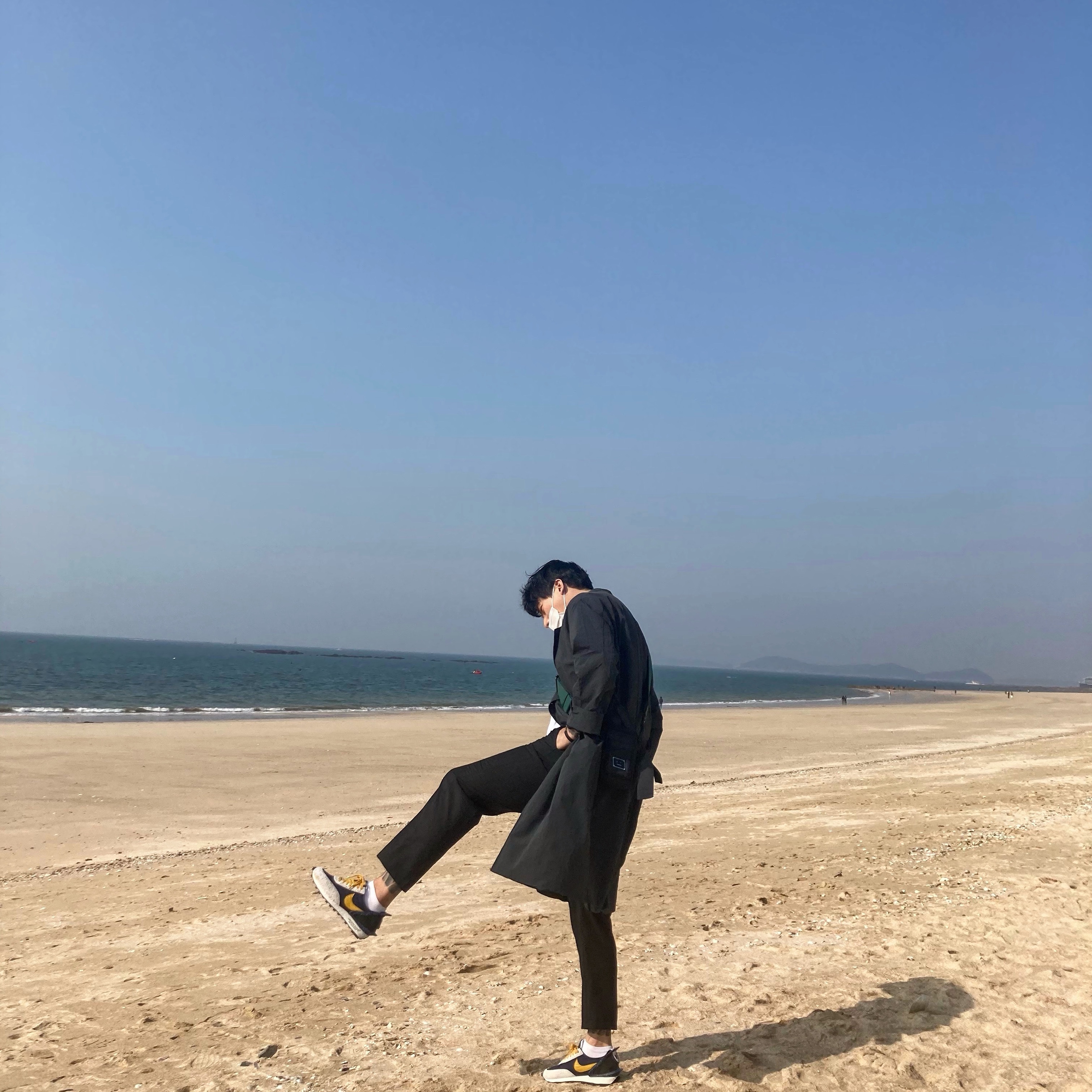(W) Nike x Undercover Daybreak Obsidian 착용 스타일