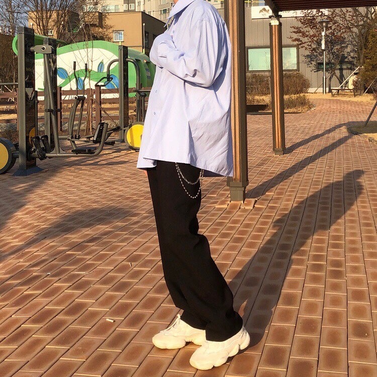 Adidas Yeezy 500 Bone White 착용 스타일