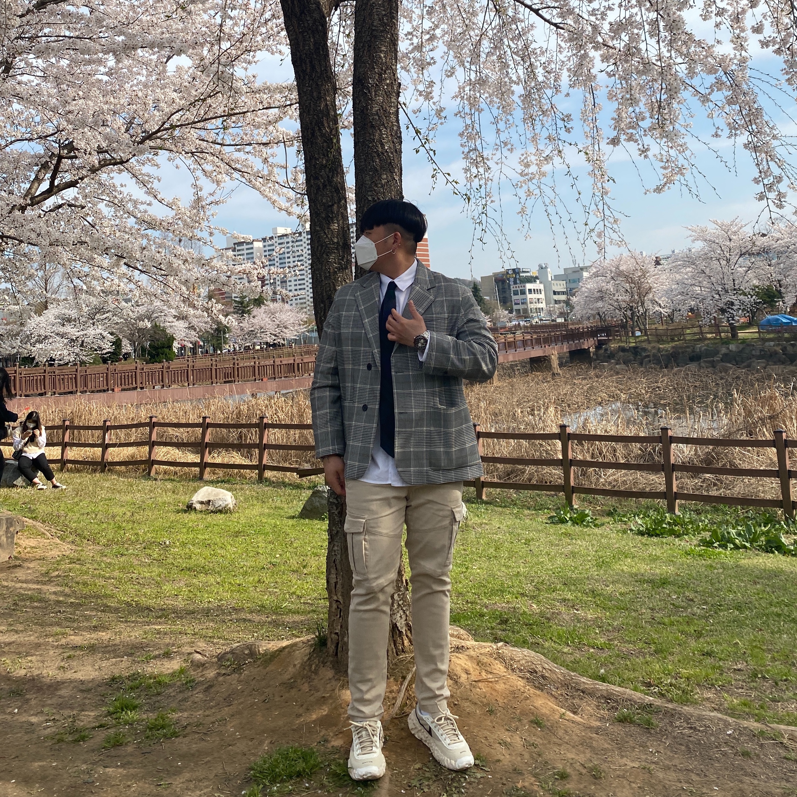 Nike x Undercover Overbreak SP Overcast 착용 스타일