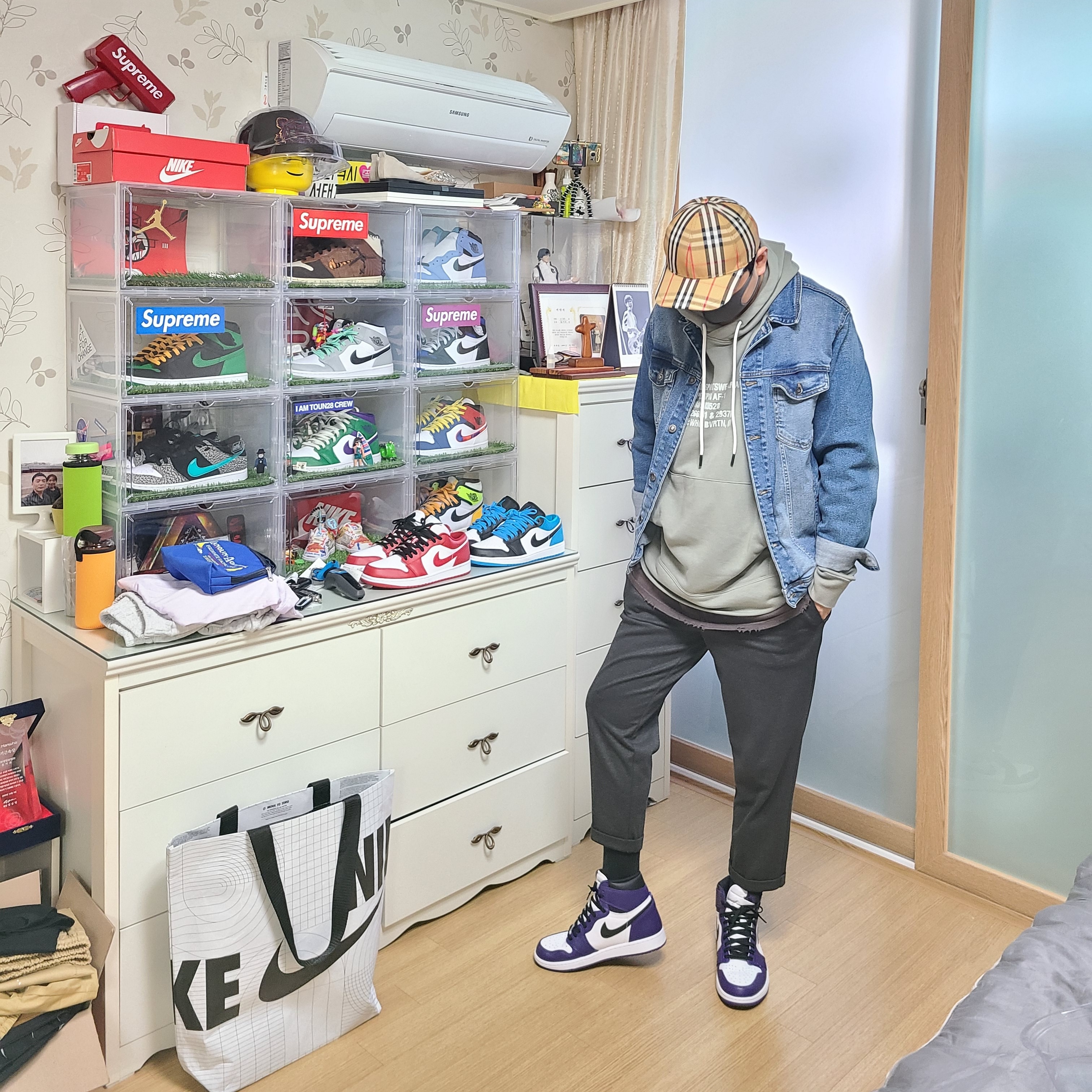Jordan 1 Retro High OG Court Purple 2020 착용 스타일