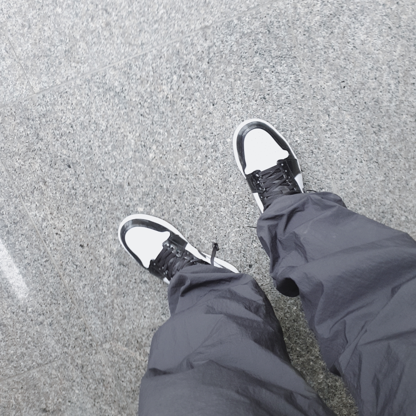 Jordan 1 Mid SE ASW Black 착용 스타일