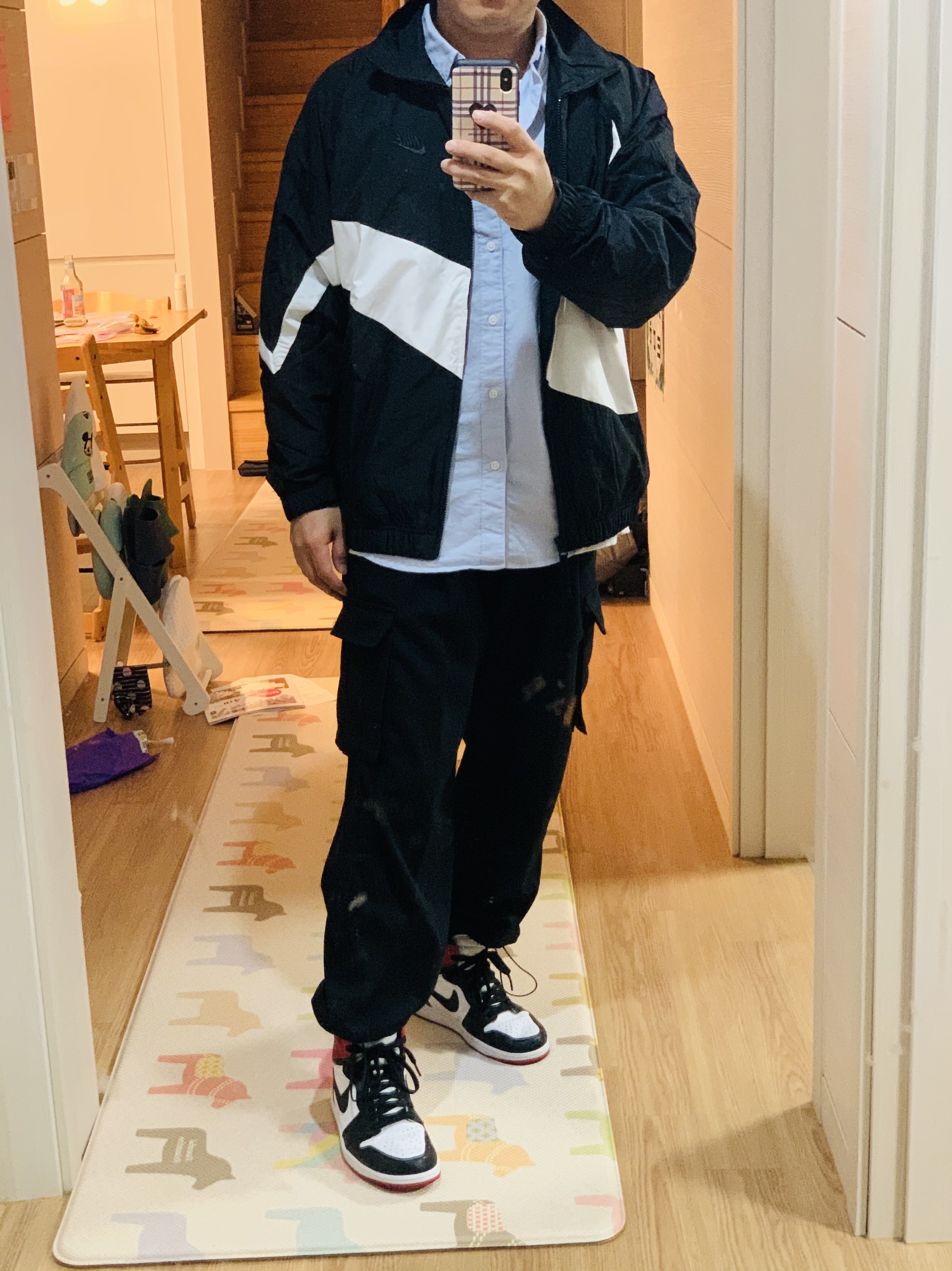Jordan 1 Retro High OG Black Toe 2016 착용 스타일