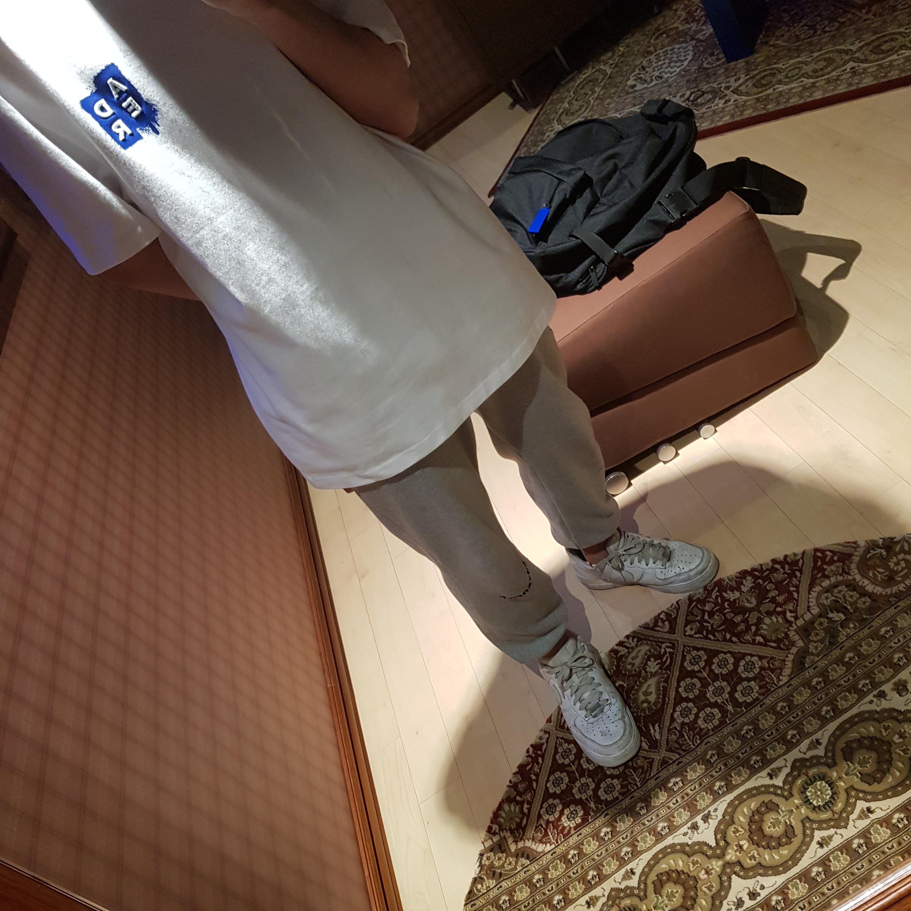 Nike Air Force 1 '07 Low White 착용 스타일