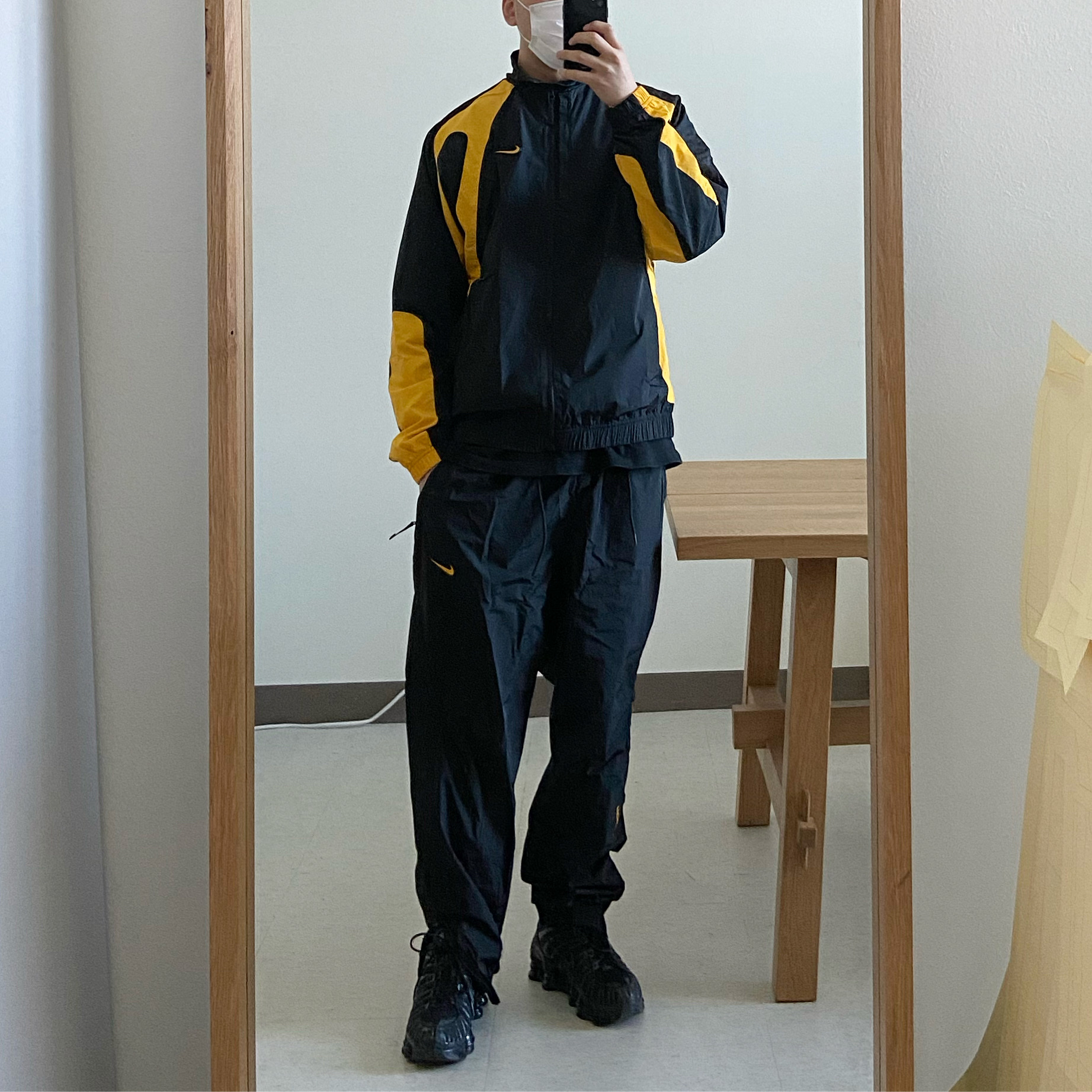 Nike x Drake Nocta Essential Track Jacket - US/EU, Nike x Drake Nocta Essential Track Pants Black - US/EU 착용 스타일