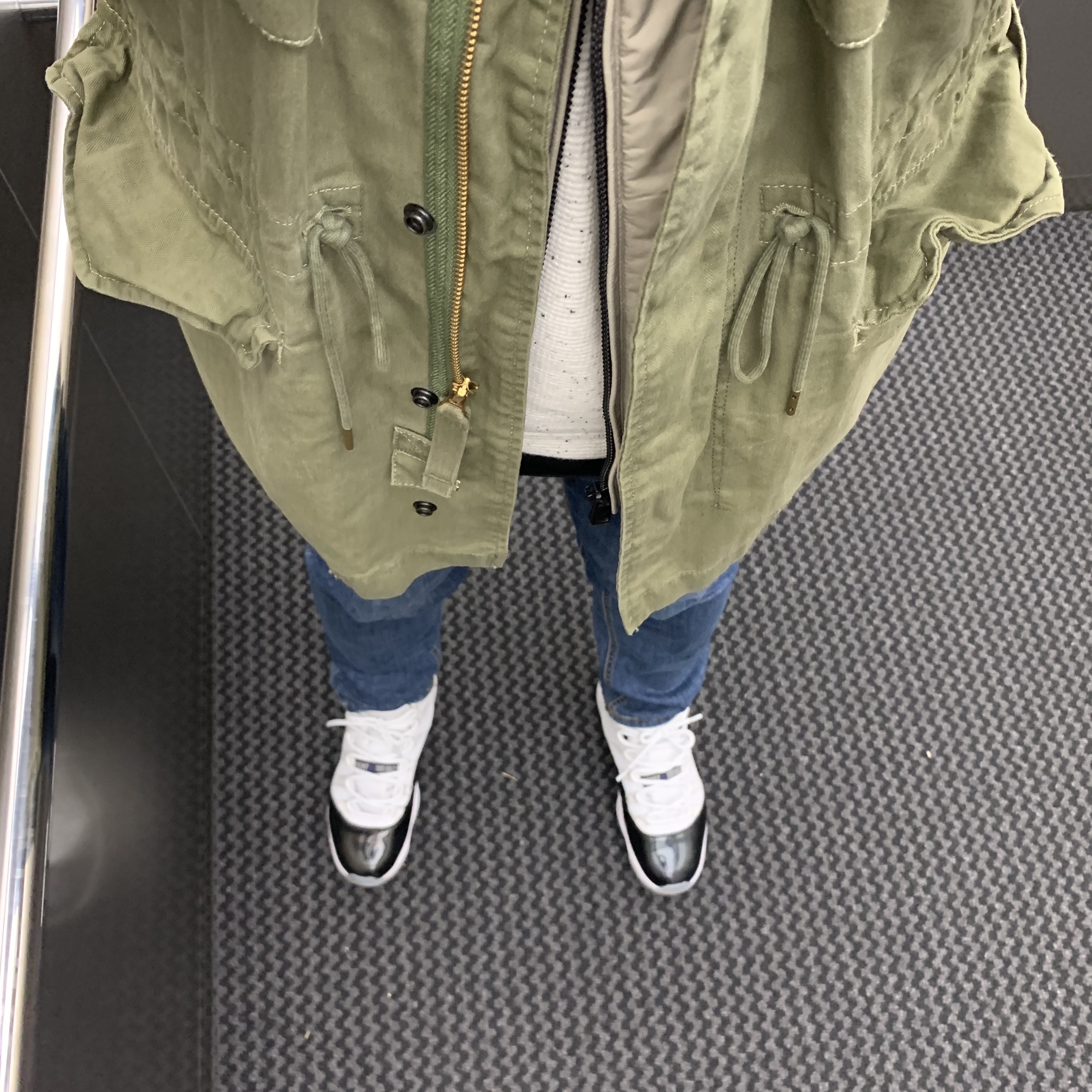 Jordan 11 Retro Concord 2018 착용 스타일