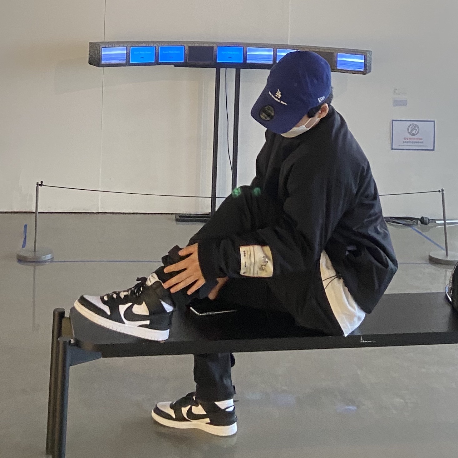 Nike x Ambush Dunk High Black 착용 스타일 - 1