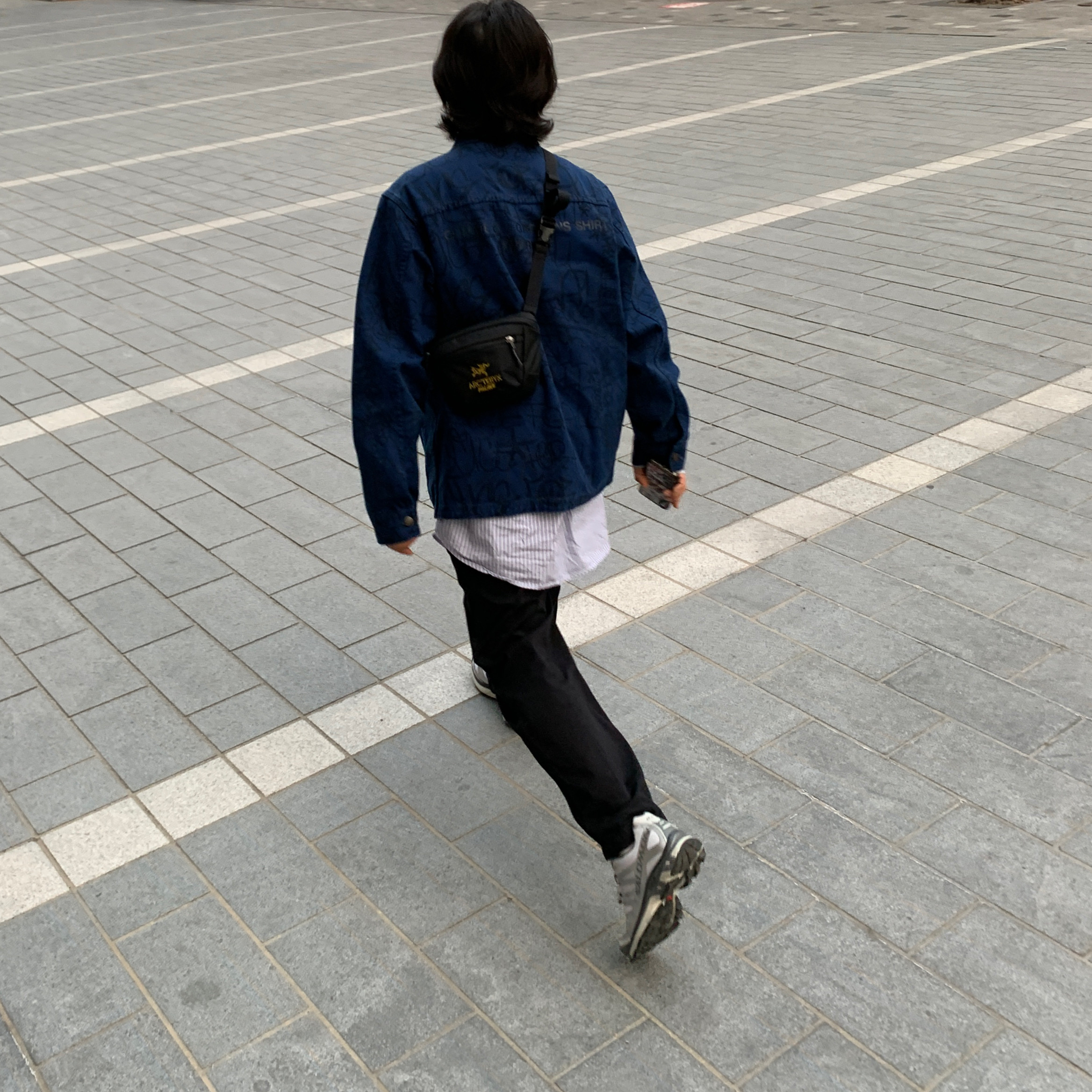 Palace x Arc'teryx Mantis 1 Waistpack - 20FW 착용 스타일 - 1
