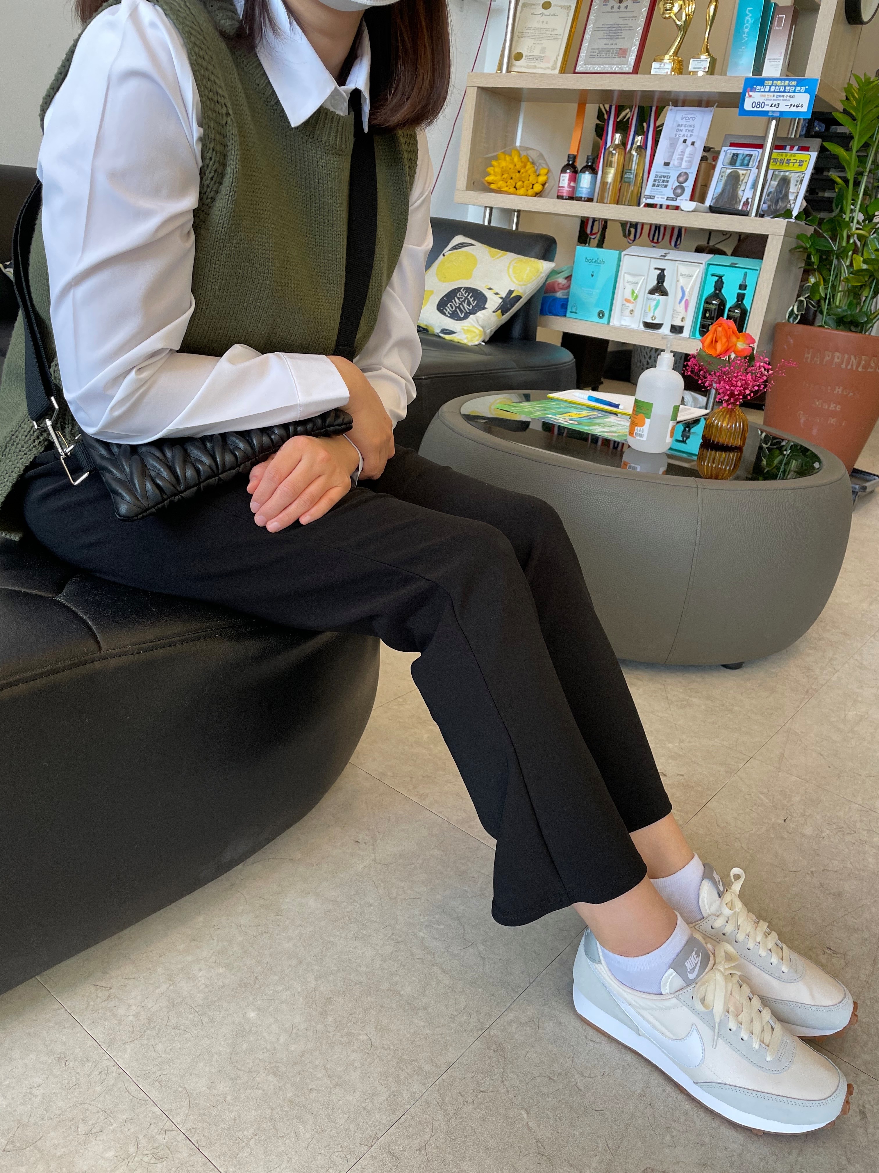 (W) Nike Daybreak Summit White 착용 스타일 - 1