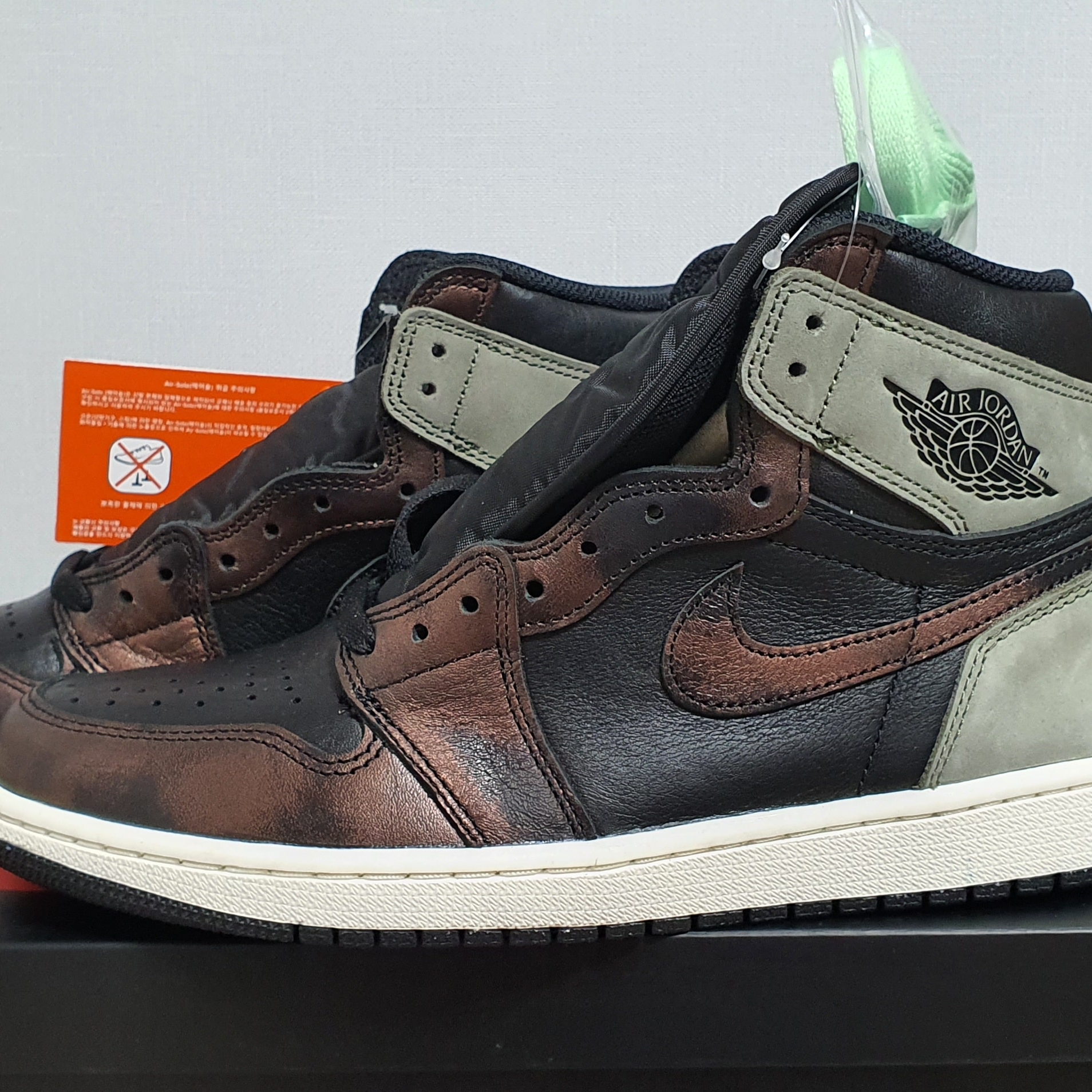 Jordan 1 Retro High OG Rust Shadow 착용 스타일 - 1