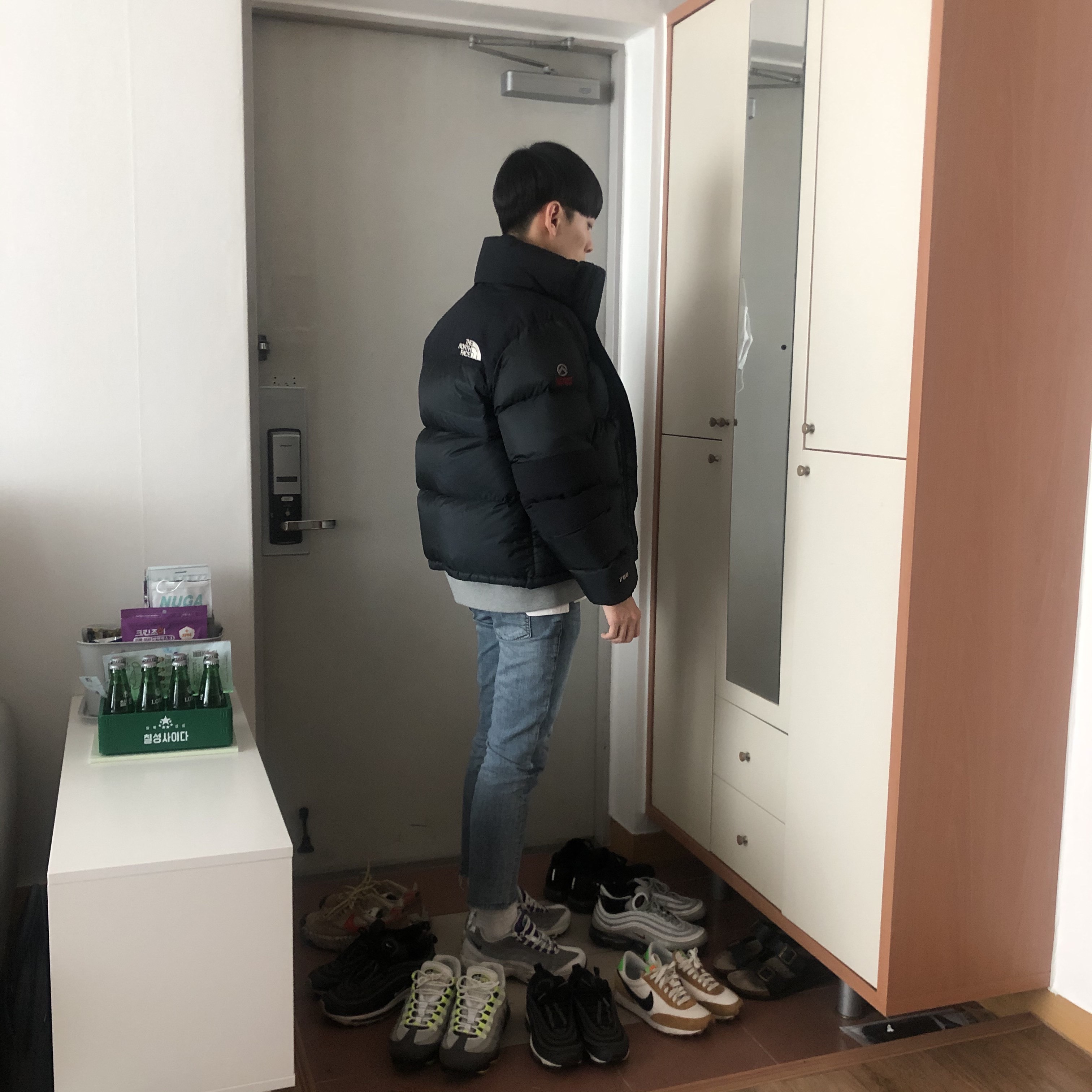 Nike Air Max 97 Black White, Nike Air VaporMax 97 Silver Bullet 착용 스타일