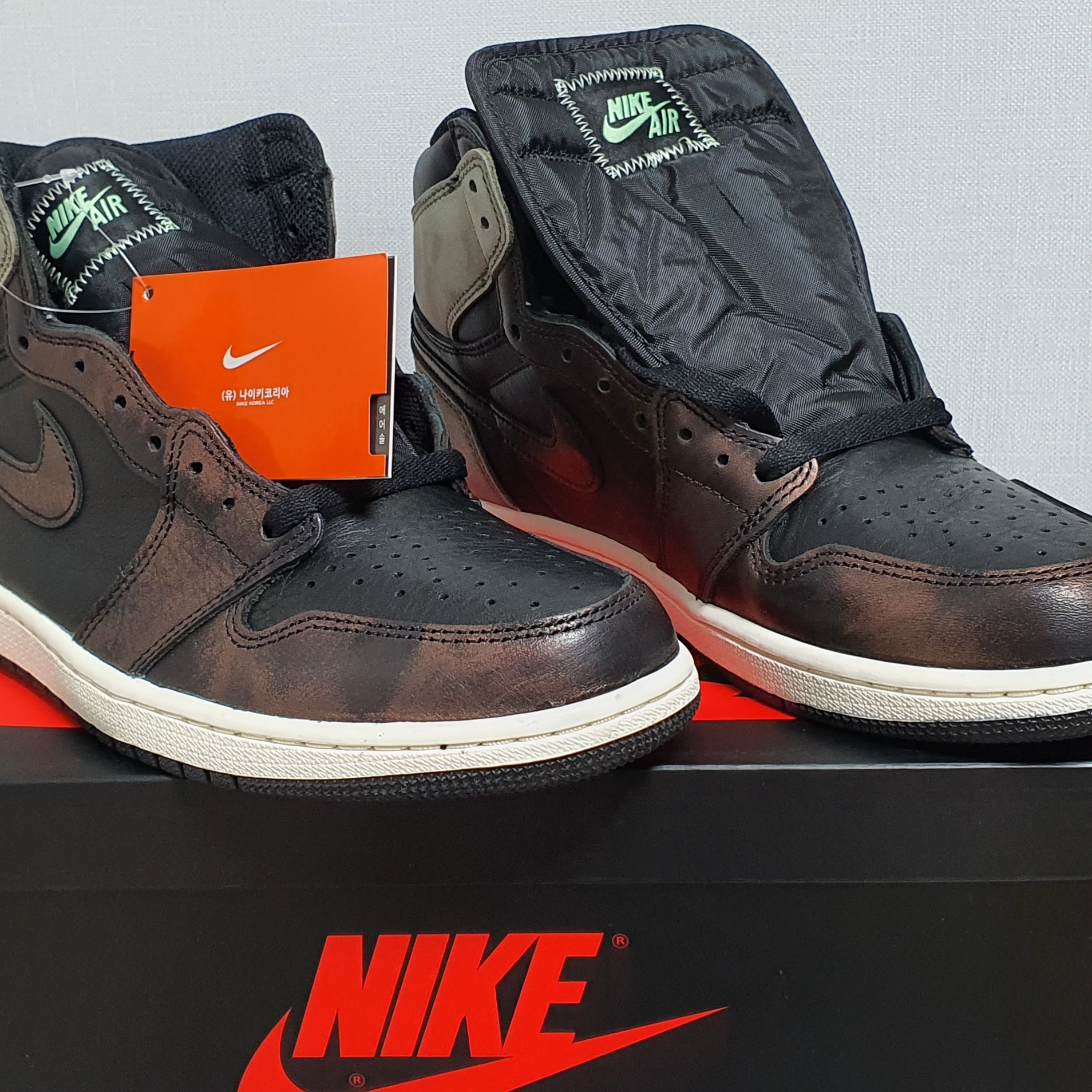 Jordan 1 Retro High OG Rust Shadow 착용 스타일 - 2