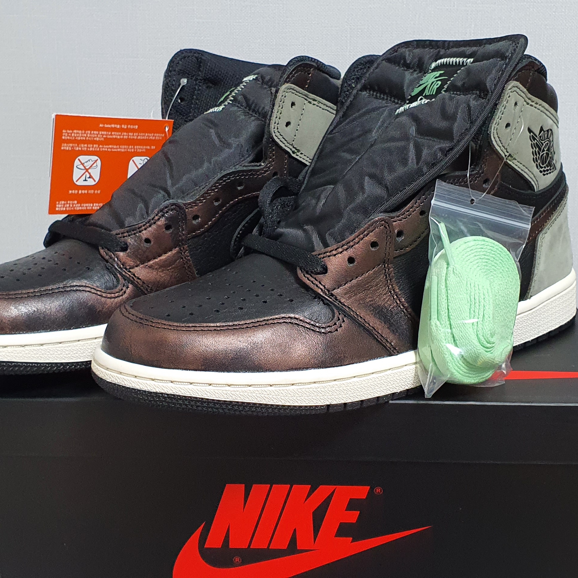 Jordan 1 Retro High OG Rust Shadow 착용 스타일 - 4