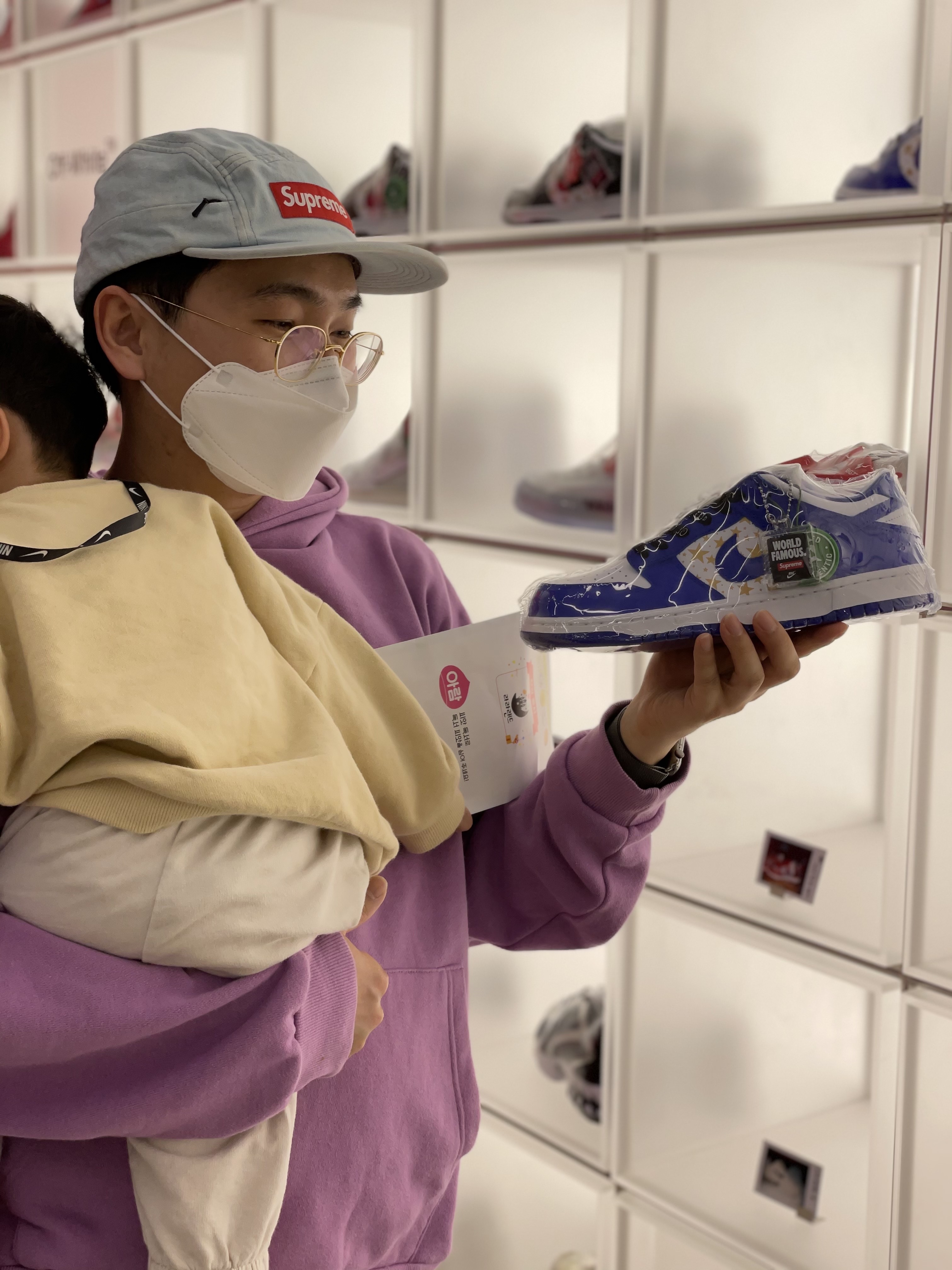 Jordan 1 Retro High OG Court Purple 2020 착용 스타일 - 2