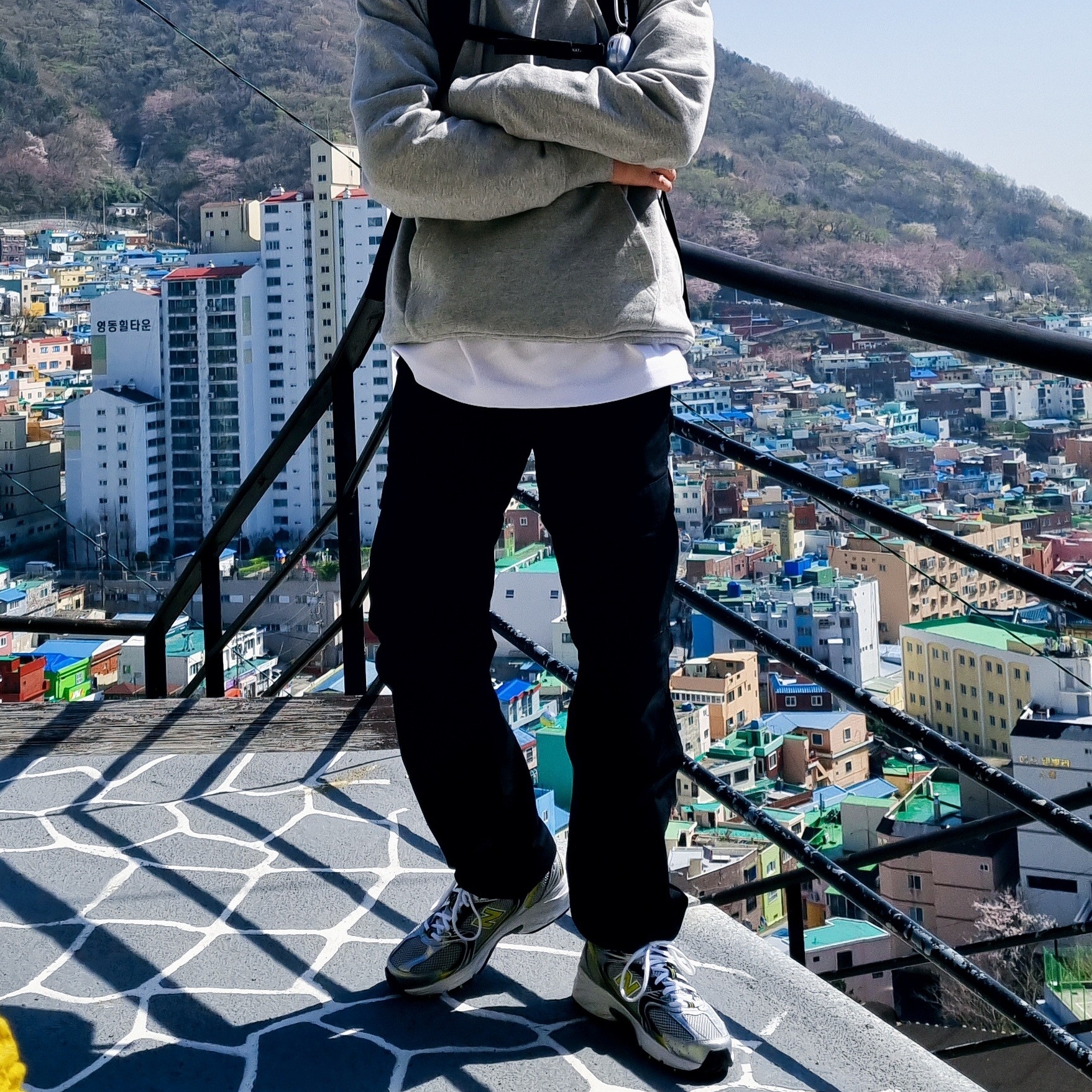 New Balance 530 Silver 착용 스타일