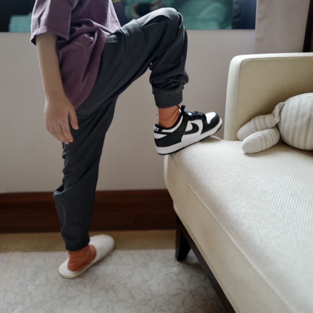 (PS) Nike Dunk Low Black 착용 스타일 - 1