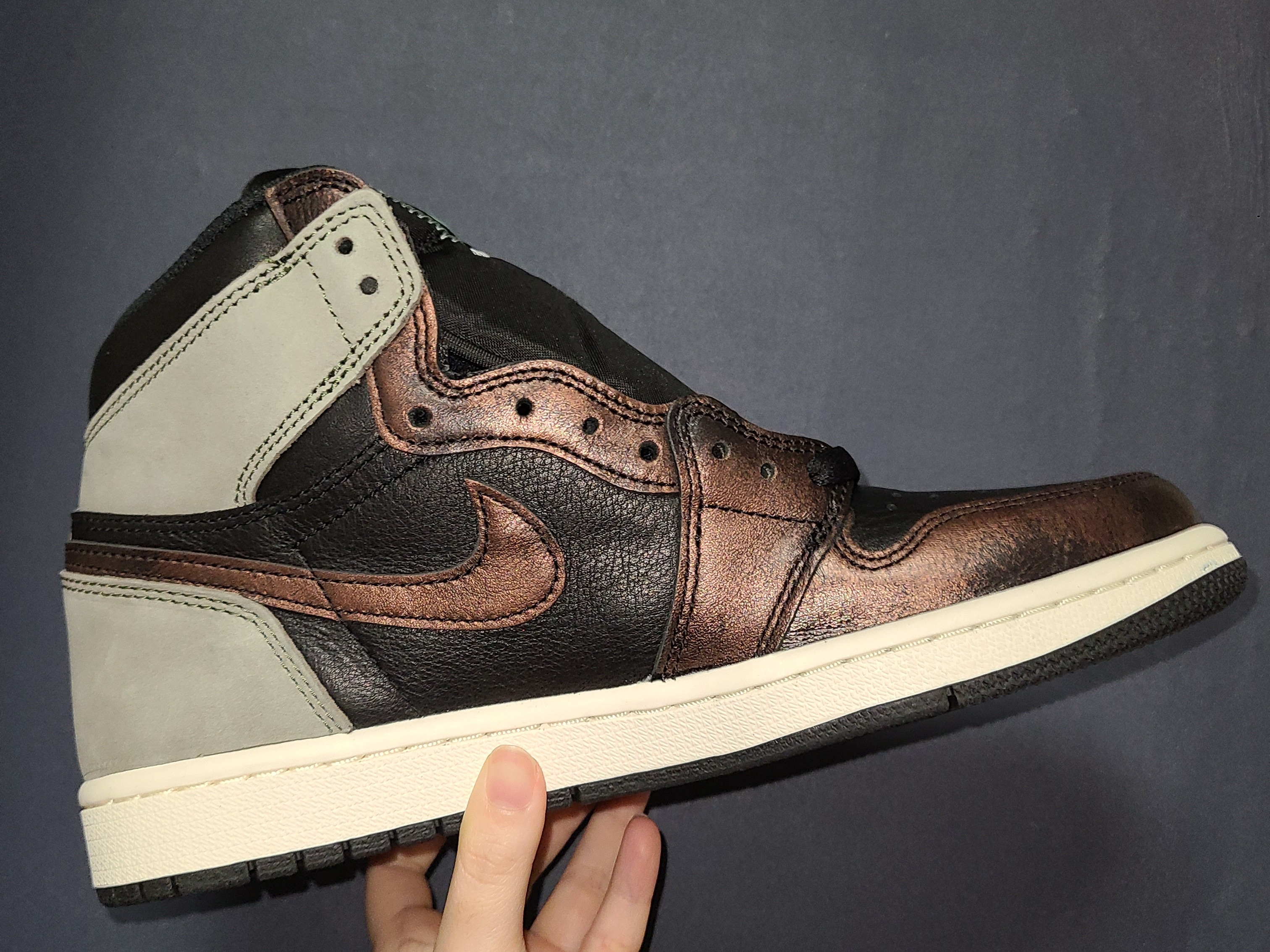 Jordan 1 Retro High OG Rust Shadow 착용 스타일 - 3
