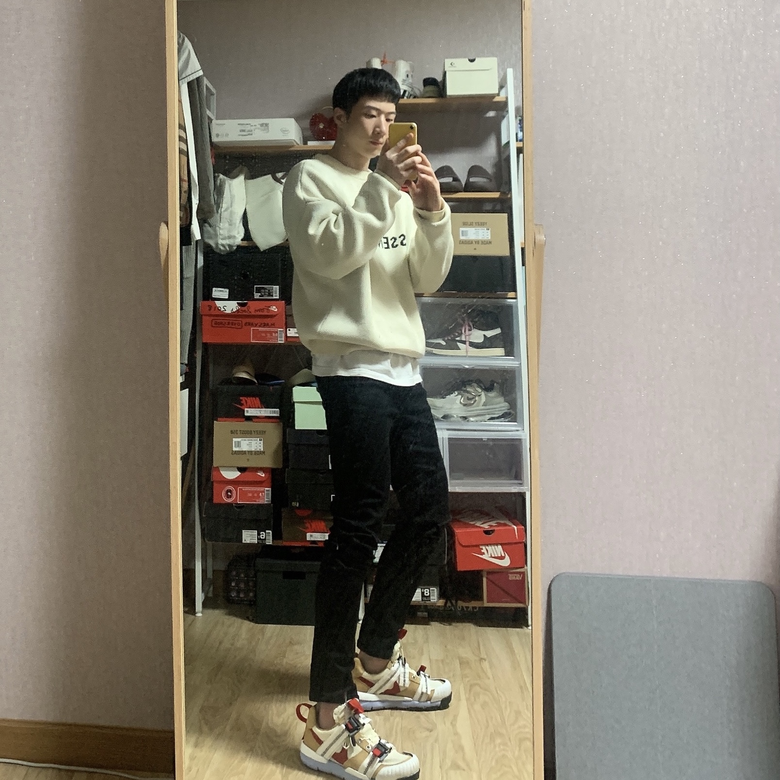 Nike x Tom Sachs Mars Yard Overshoe 3.0 착용 스타일 - 2