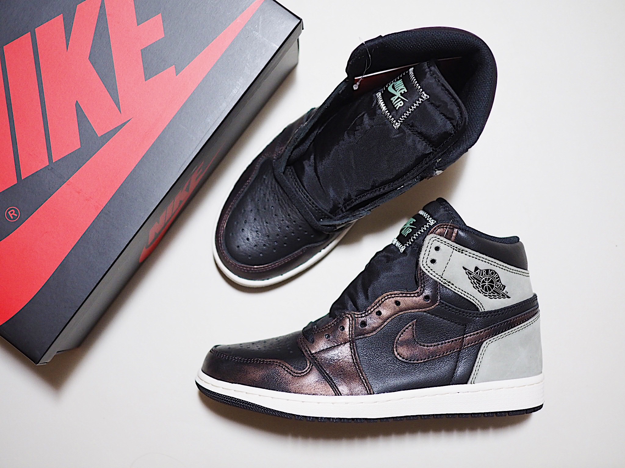 Jordan 1 Retro High OG Rust Shadow 착용 스타일 - 4