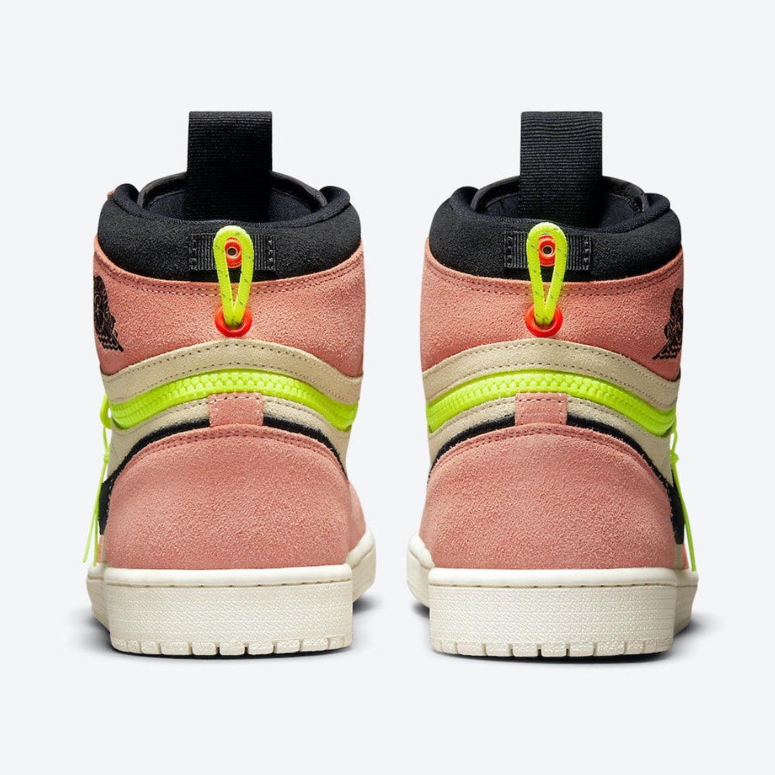 Jordan 1 High Switch Peach, Jordan 1 High Switch Light Smoke Grey 착용 스타일 - 4