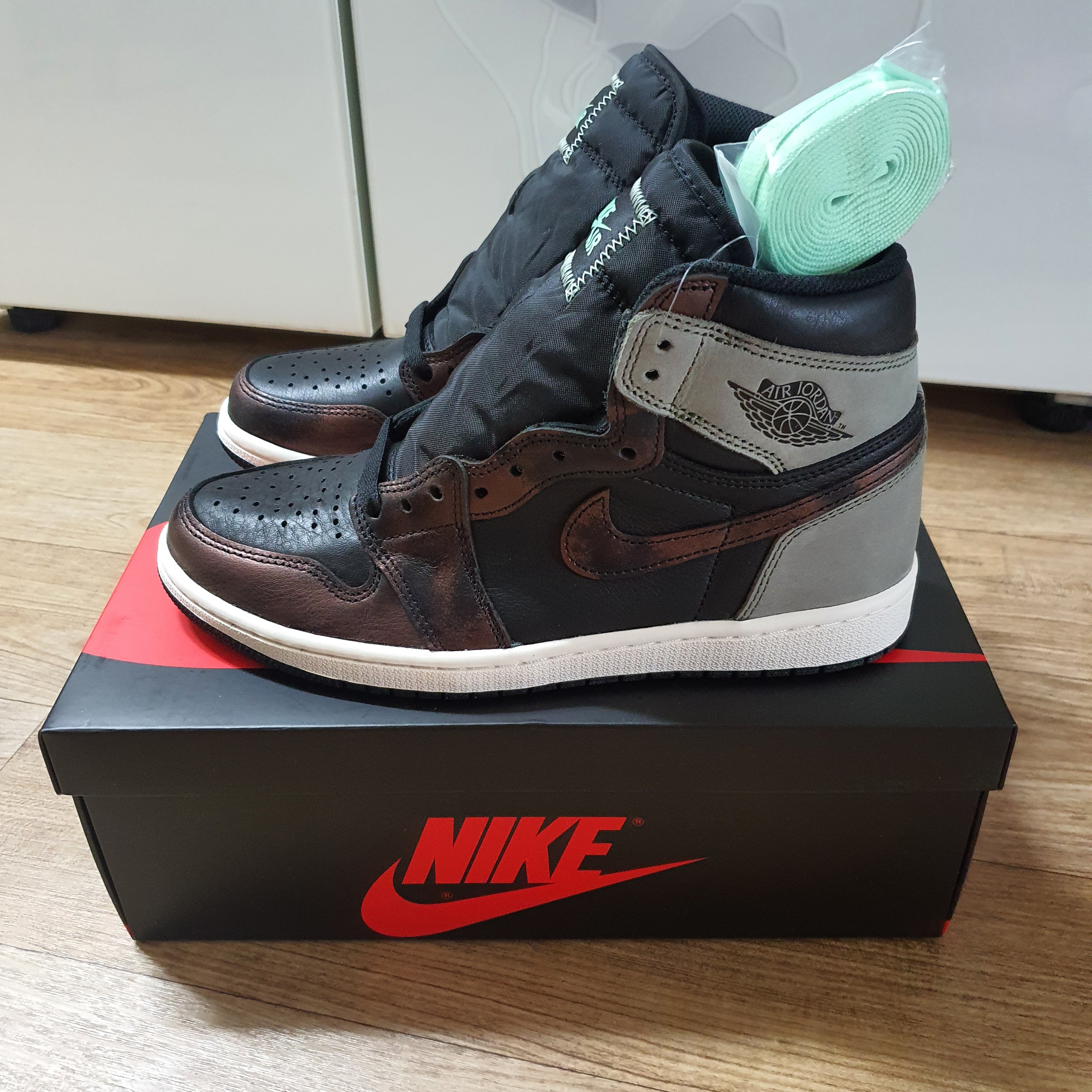 Jordan 1 Retro High OG Rust Shadow 착용 스타일 - 5