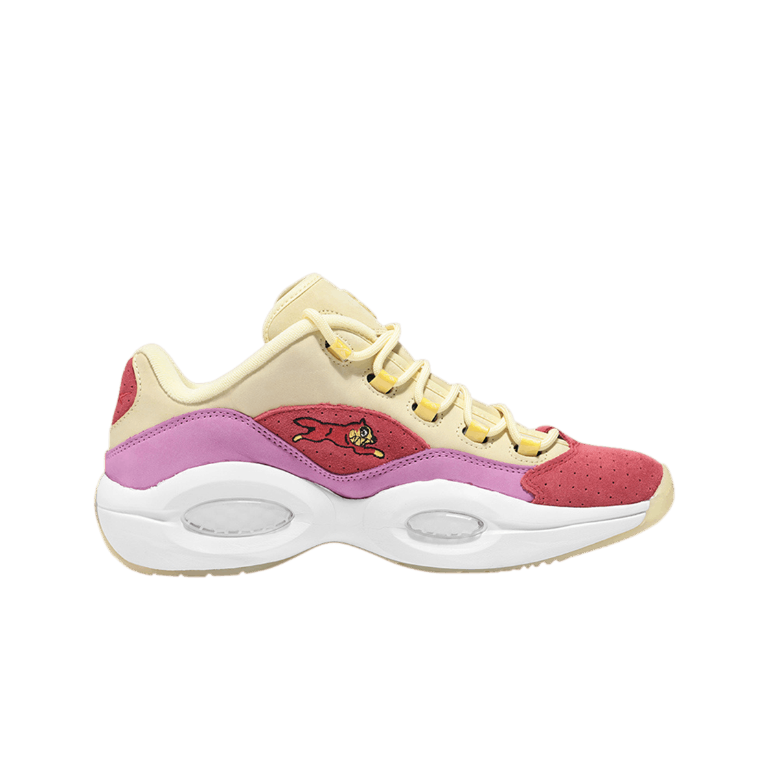 리복 x 빌리어네어 보이즈 클럽 x 아이스크림 퀘스천 로우 옐로우 레드(Reebok x Billionaire Boys Club x Icecream Question Low Yellow Red) - 1