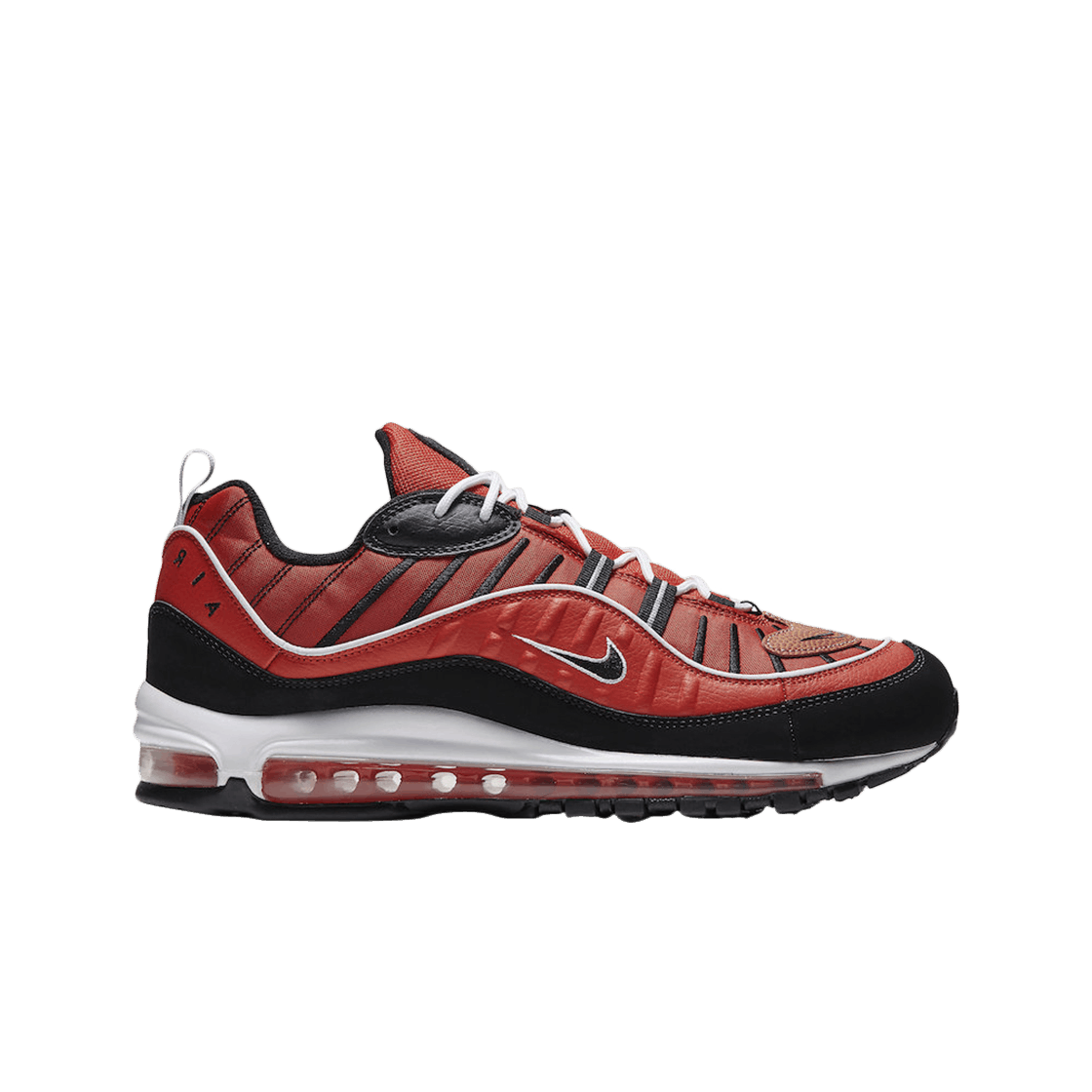 Black and red store air max 98