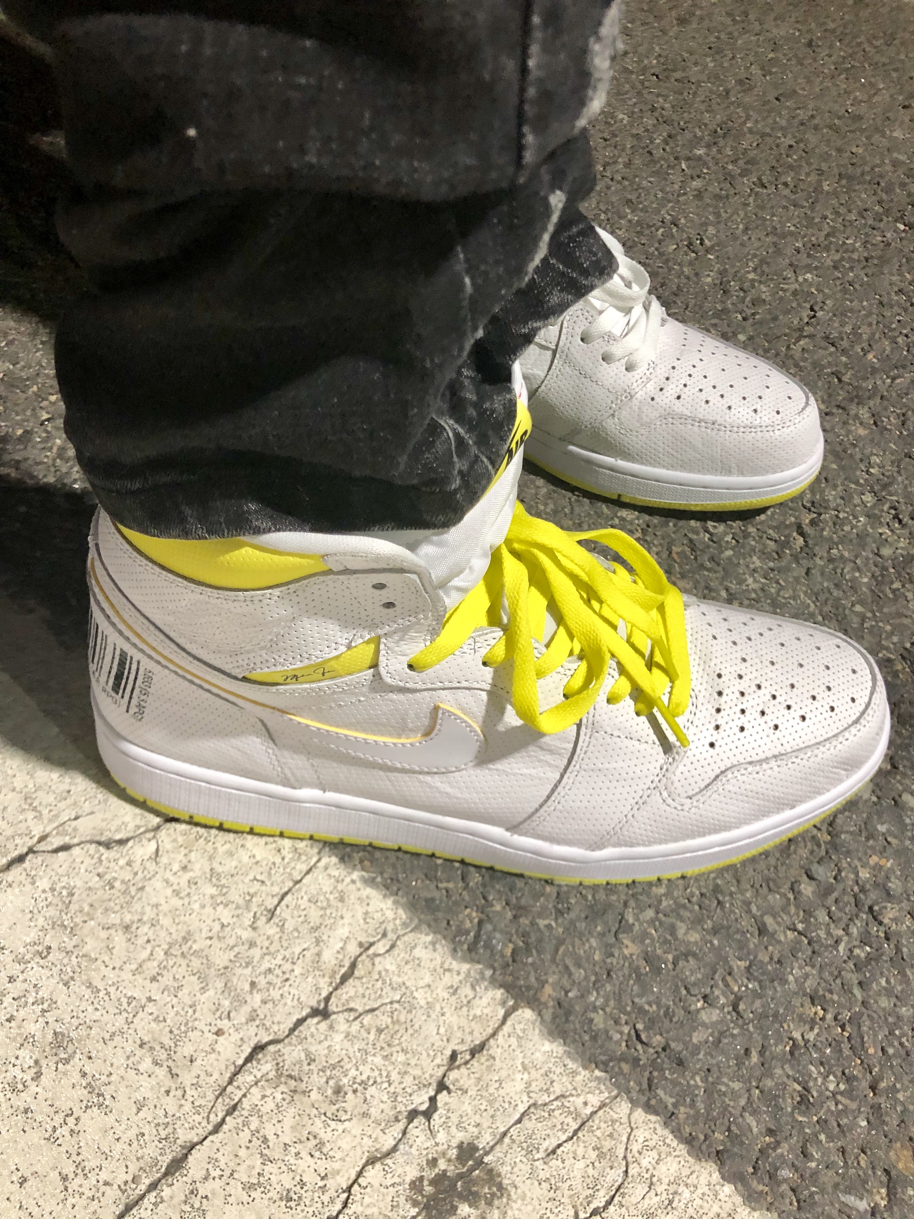 Jordan 1 Retro High OG First Class Flight 착용 스타일 - 4
