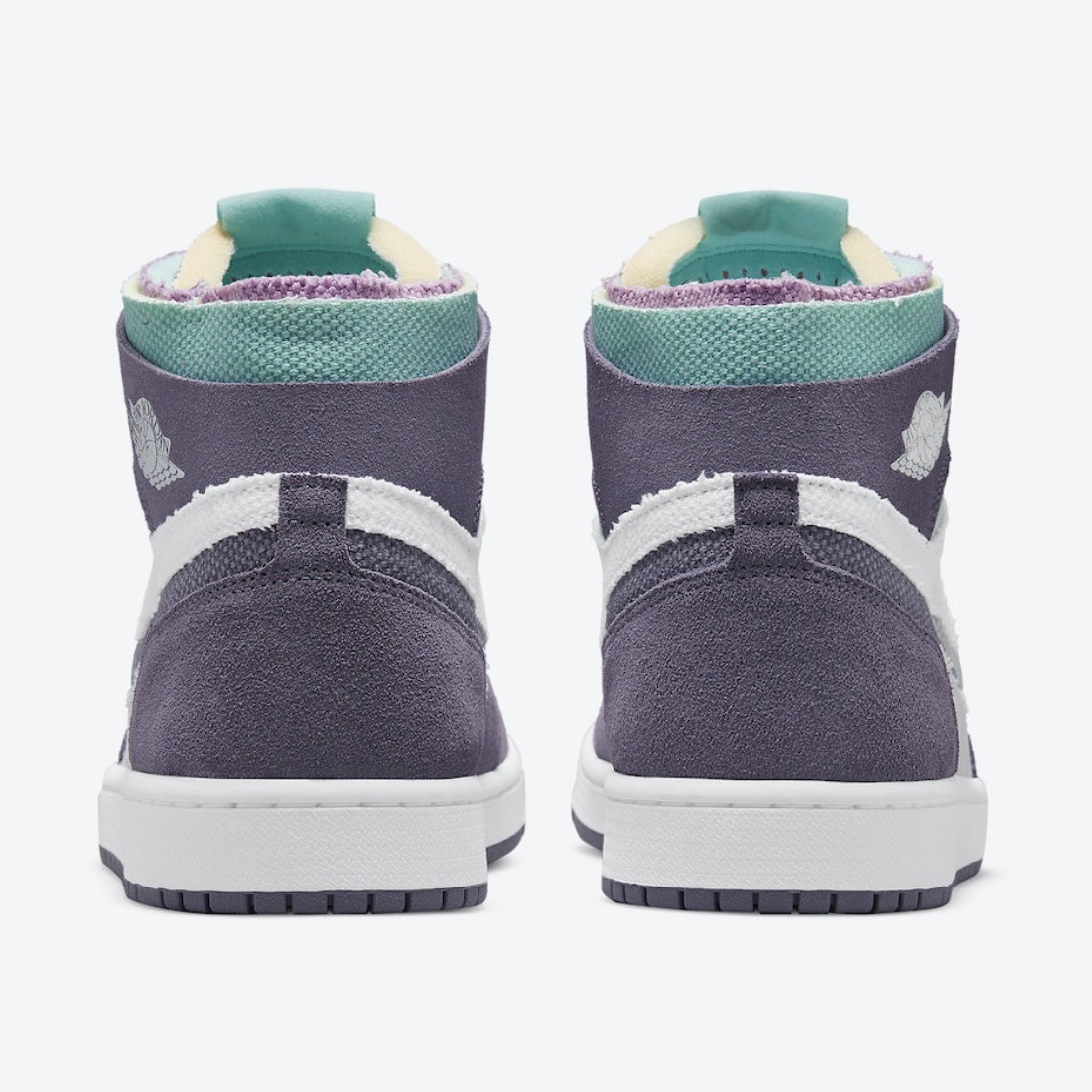 Jordan 1 Zoom Air CMFT Tropical Twist, Jordan 1 Zoom Air CMFT Stadium Green 착용 스타일 - 4
