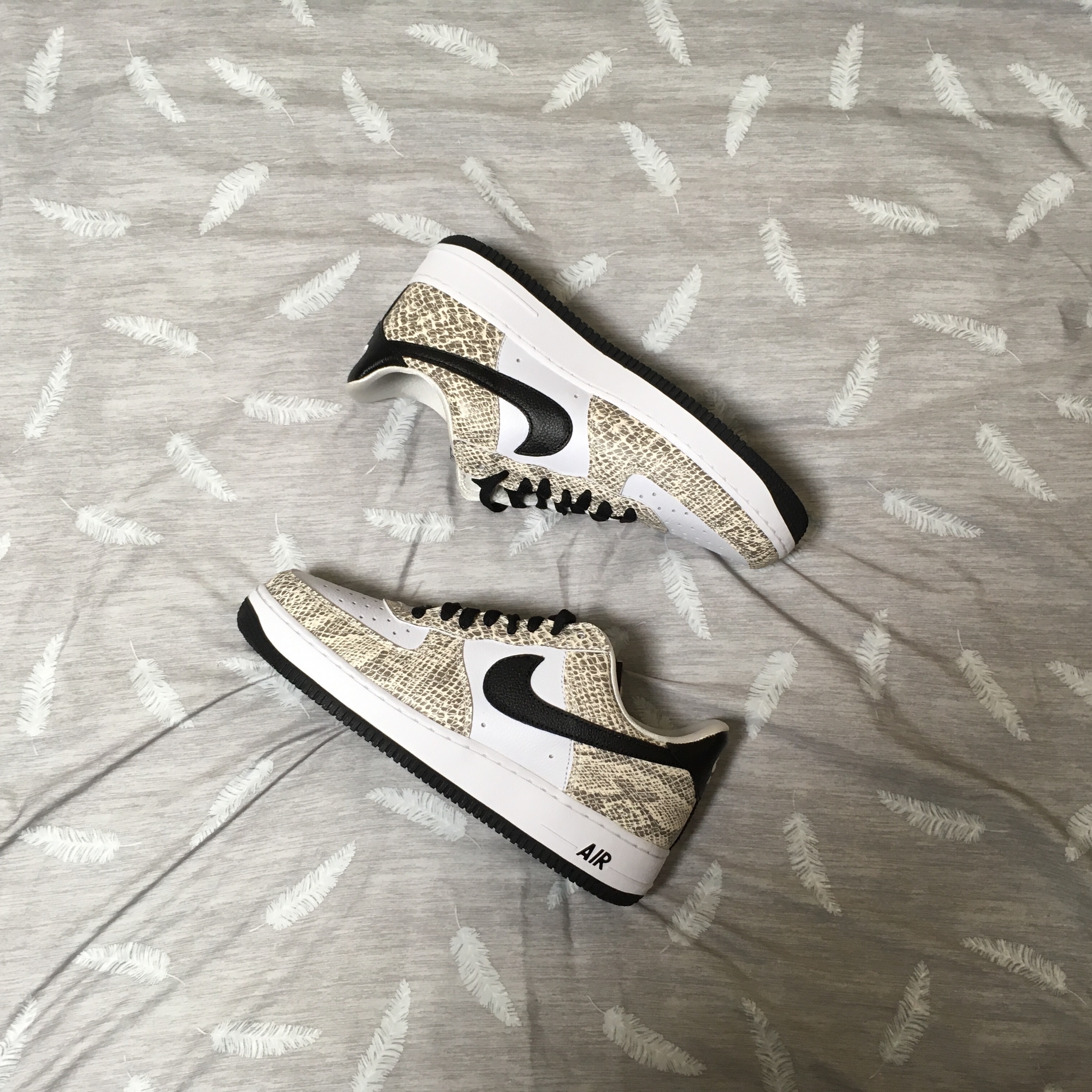 Nike Air Force 1 Low Retro Cocoa Snake 2018 착용 스타일