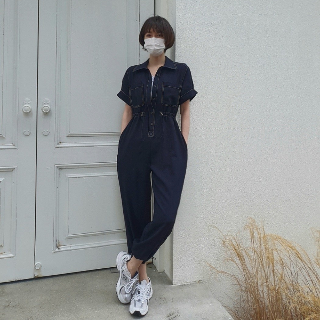 New Balance 530 White 착용 스타일 - 2