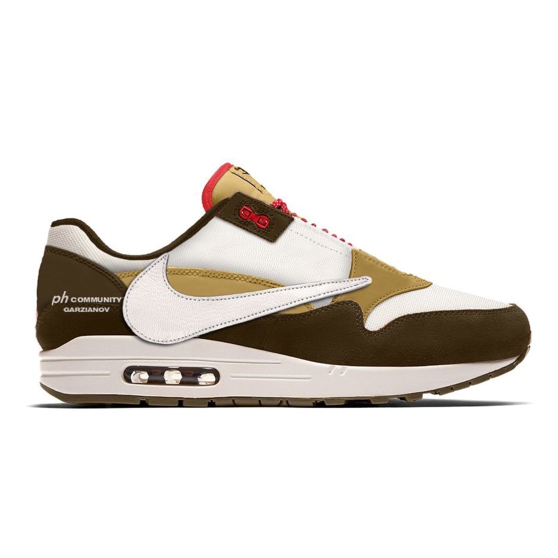 Nike x Travis Scott Air Force 1 Low Cactus Jack 착용 스타일 - 2