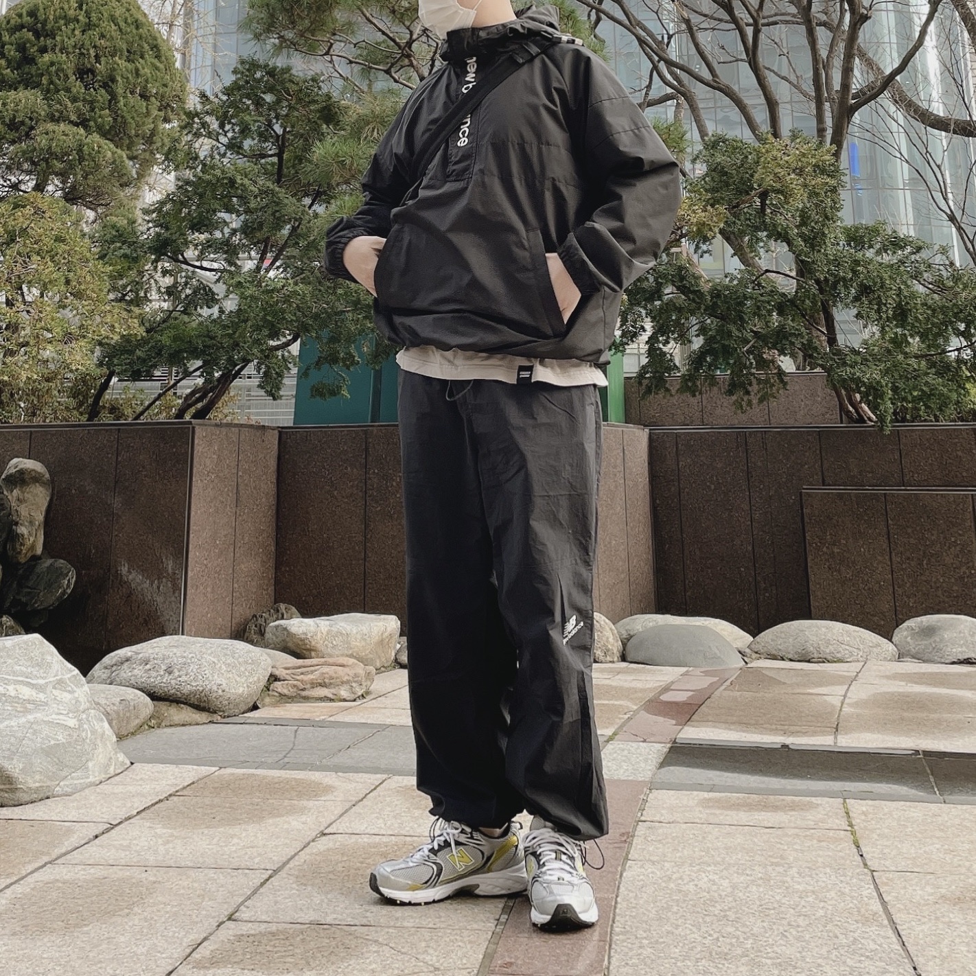 New Balance 530 Silver 착용 스타일 - 1