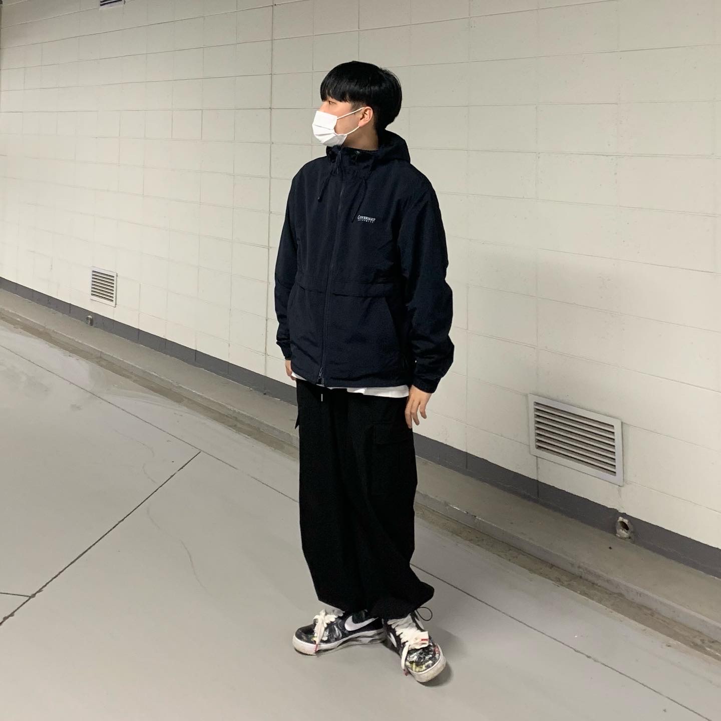 Nike x Peaceminusone Air Force 1 Low Para-Noise 착용 스타일