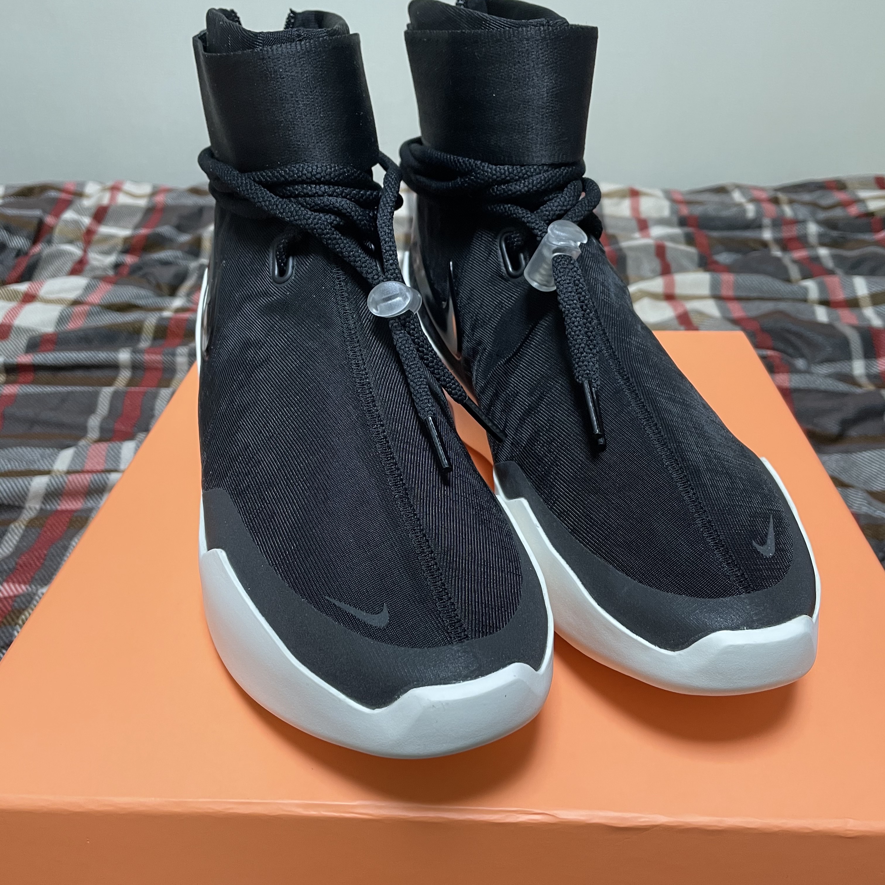 Nike x Fear of God Air Fear of God SA Black 착용 스타일 - 4