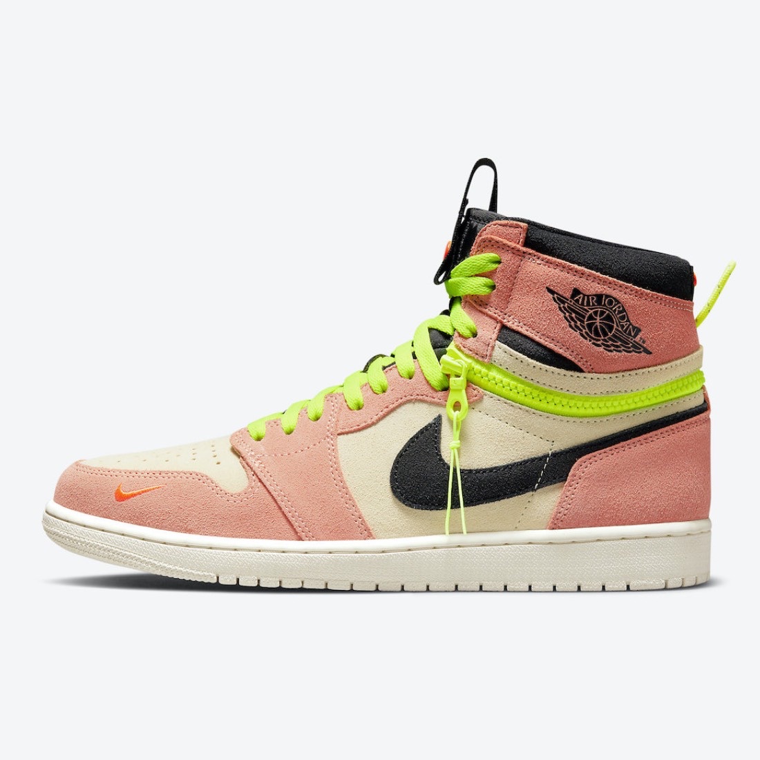 Jordan 1 High Switch Peach, Jordan 1 High Switch Light Smoke Grey 착용 스타일 - 3