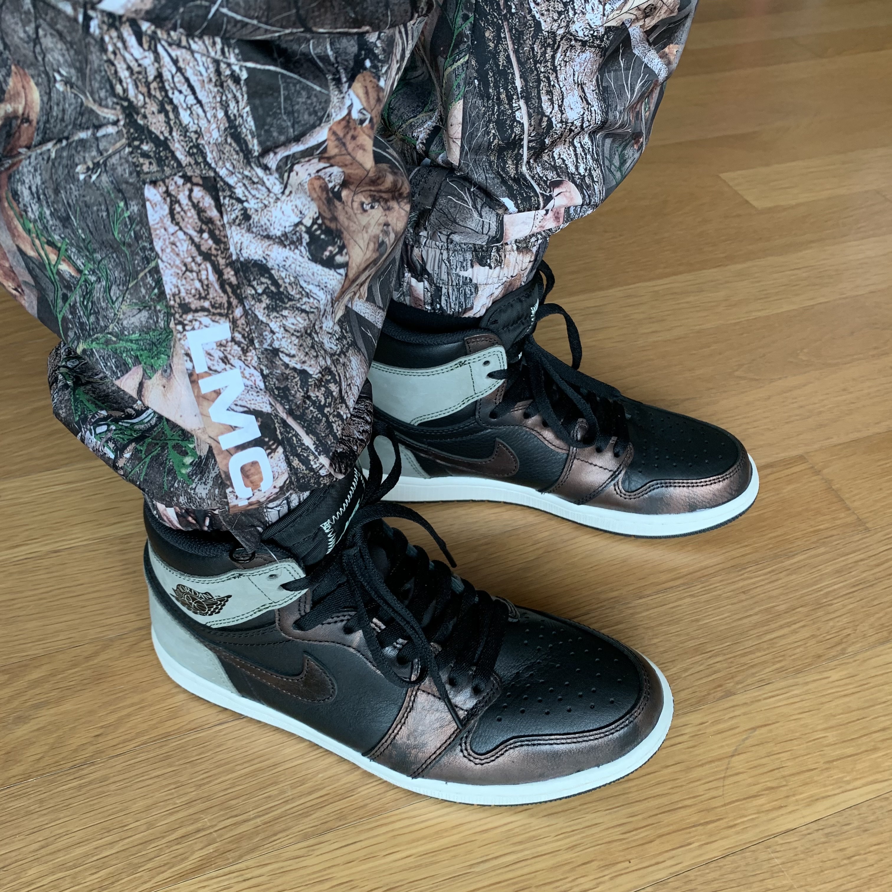 Jordan 1 Retro High OG Rust Shadow 착용 스타일 - 3