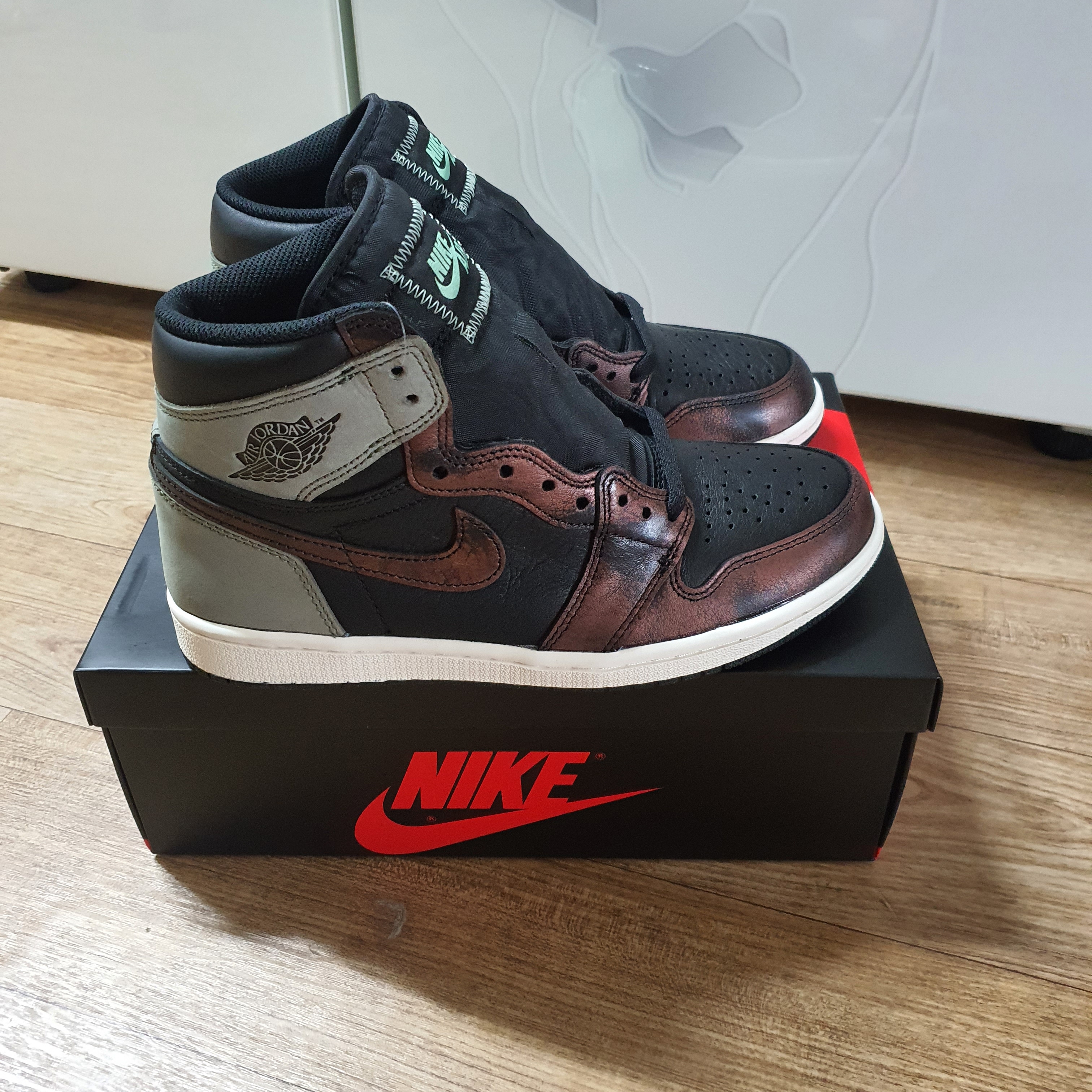 Jordan 1 Retro High OG Rust Shadow 착용 스타일 - 1