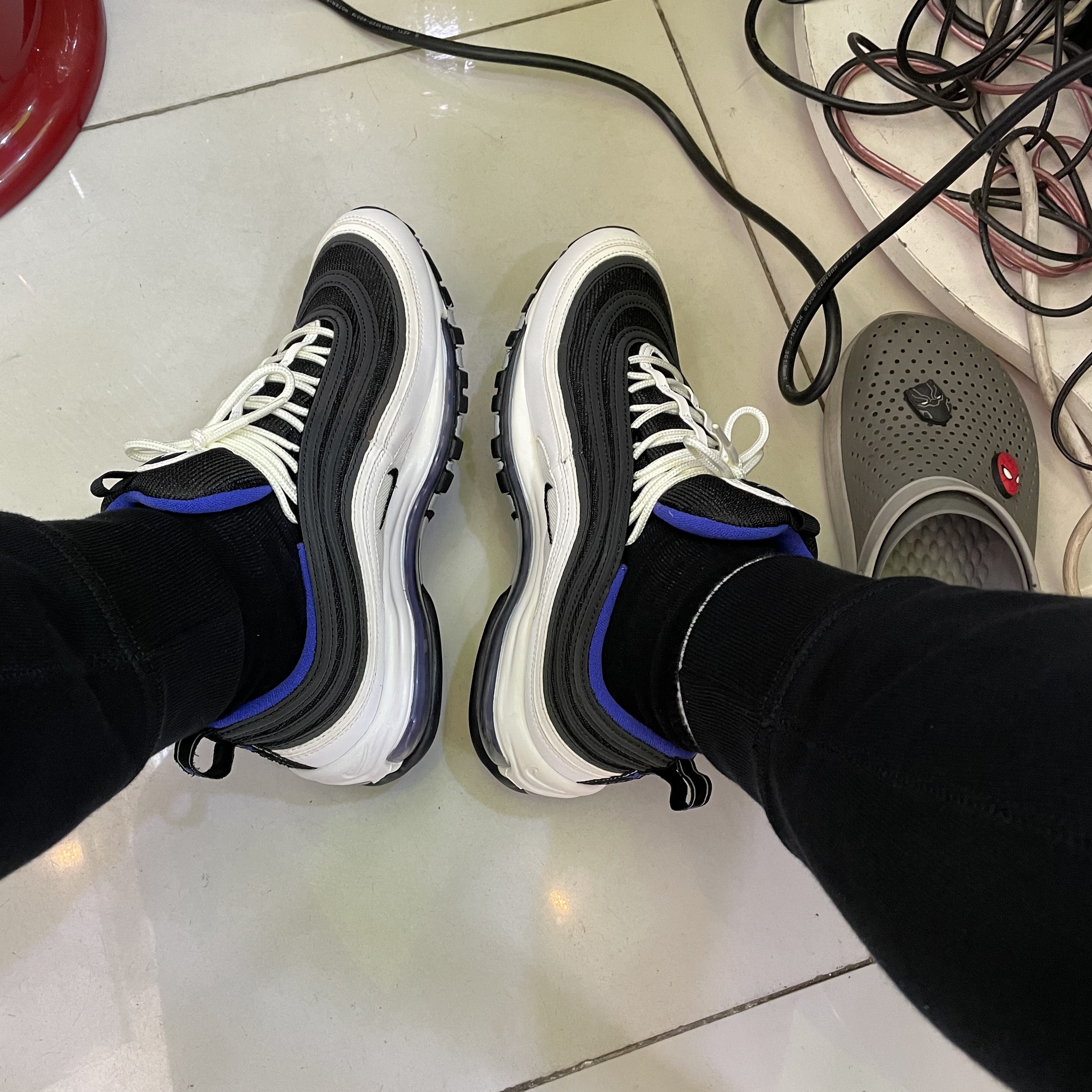 Nike Air Max 97 Persian Violet 착용 스타일 - 3