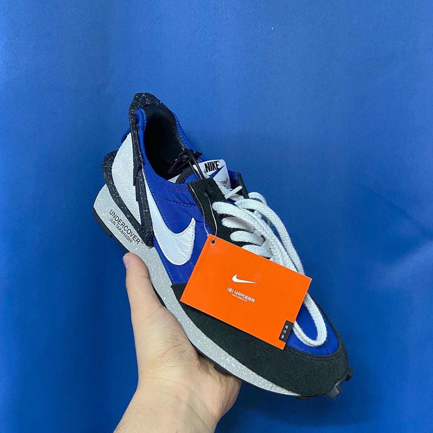 Nike x Undercover Daybreak Blue Jay 착용 스타일 - 2