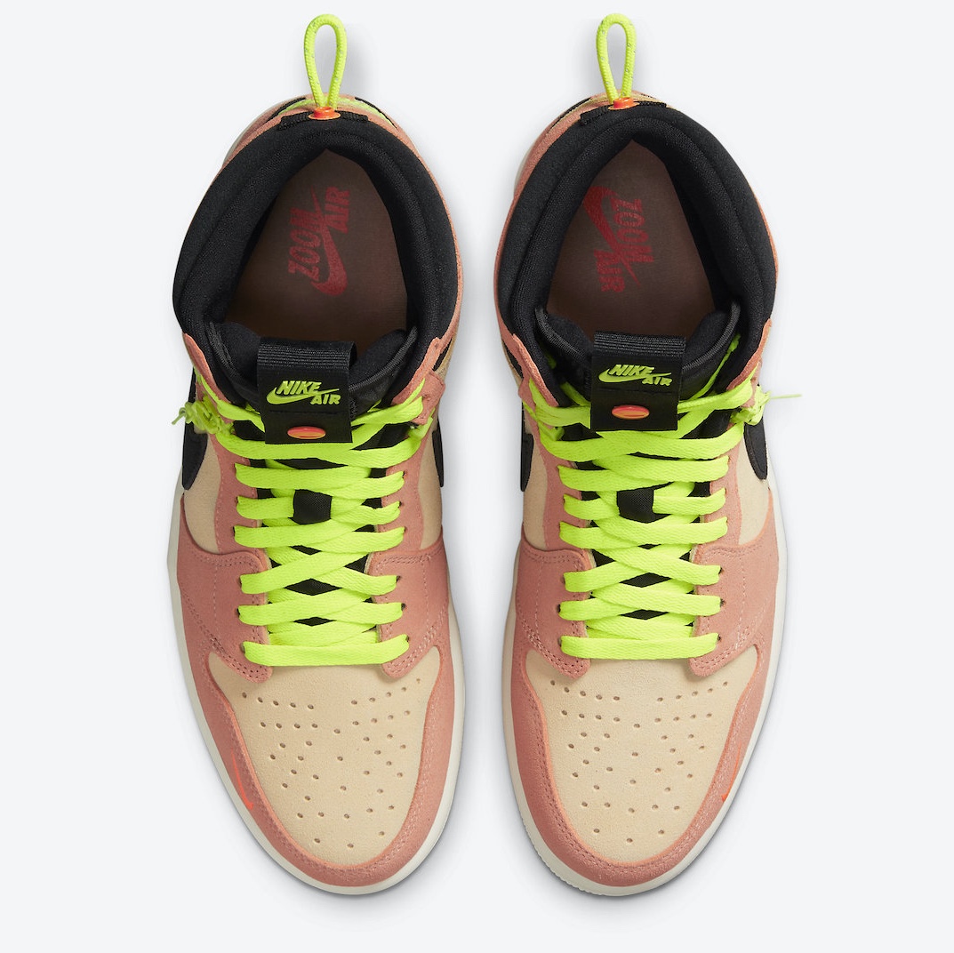 Jordan 1 High Switch Peach, Jordan 1 High Switch Light Smoke Grey 착용 스타일 - 5