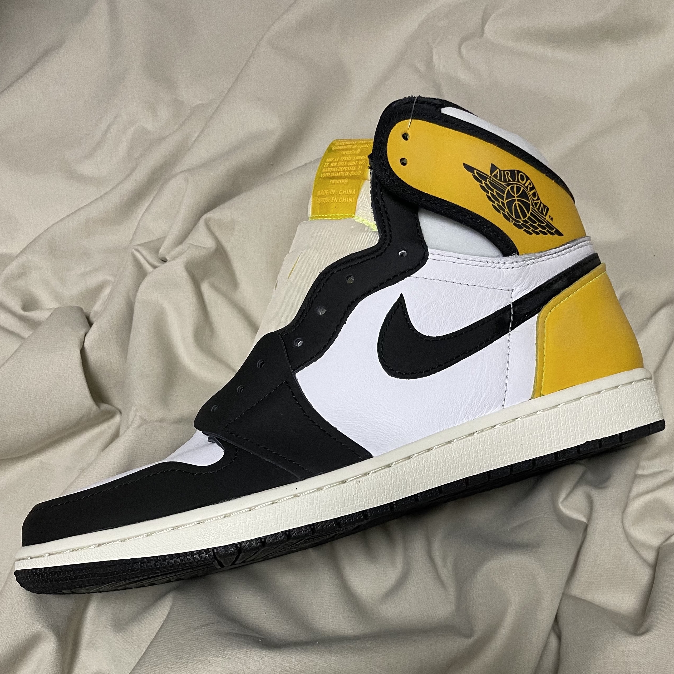 Jordan 1 Retro High OG Volt Gold, (GS) Jordan 1 Retro High OG Volt Gold 착용 스타일