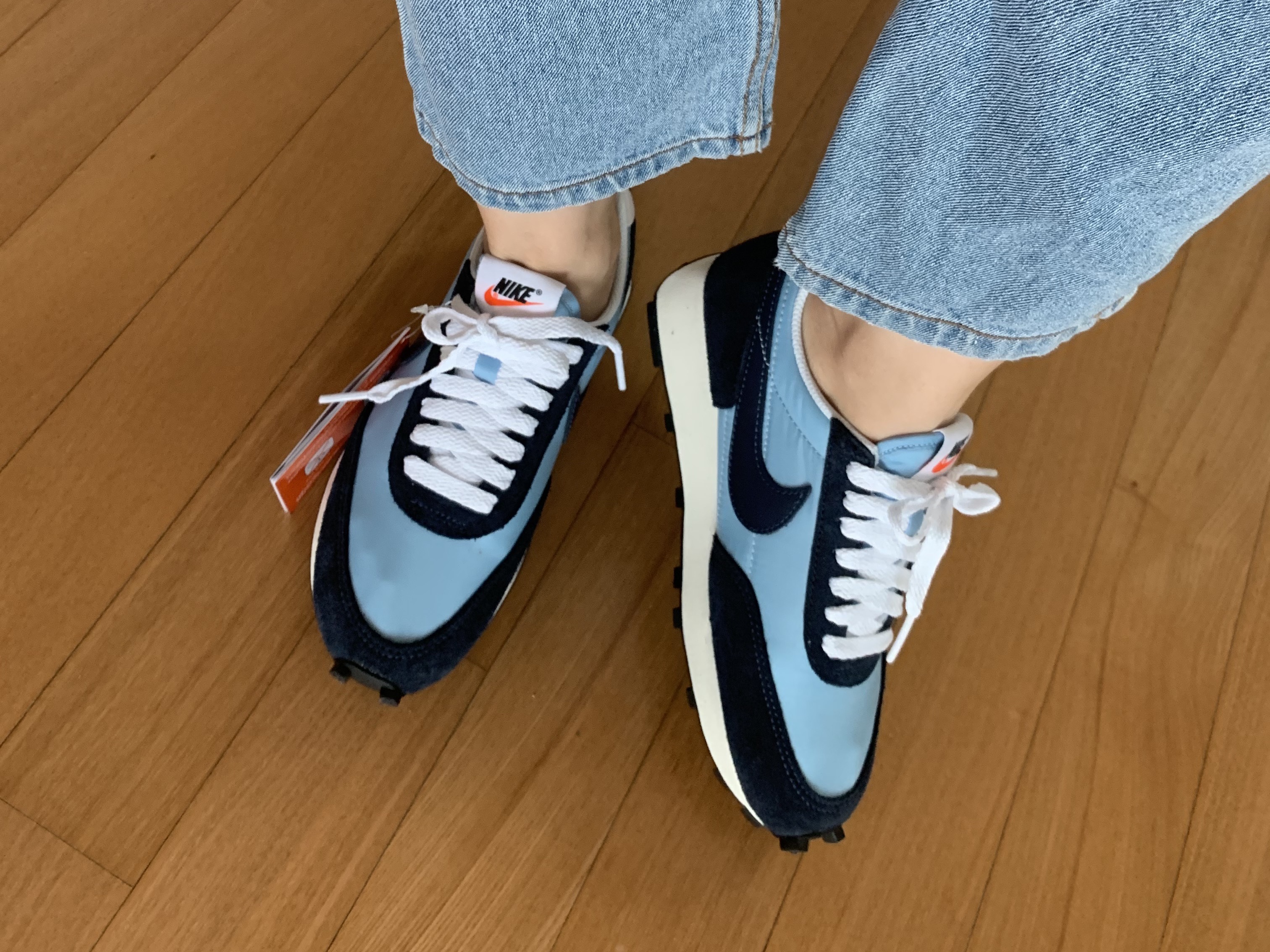 Nike Daybreak Light Armory Blue 착용 스타일 - 1