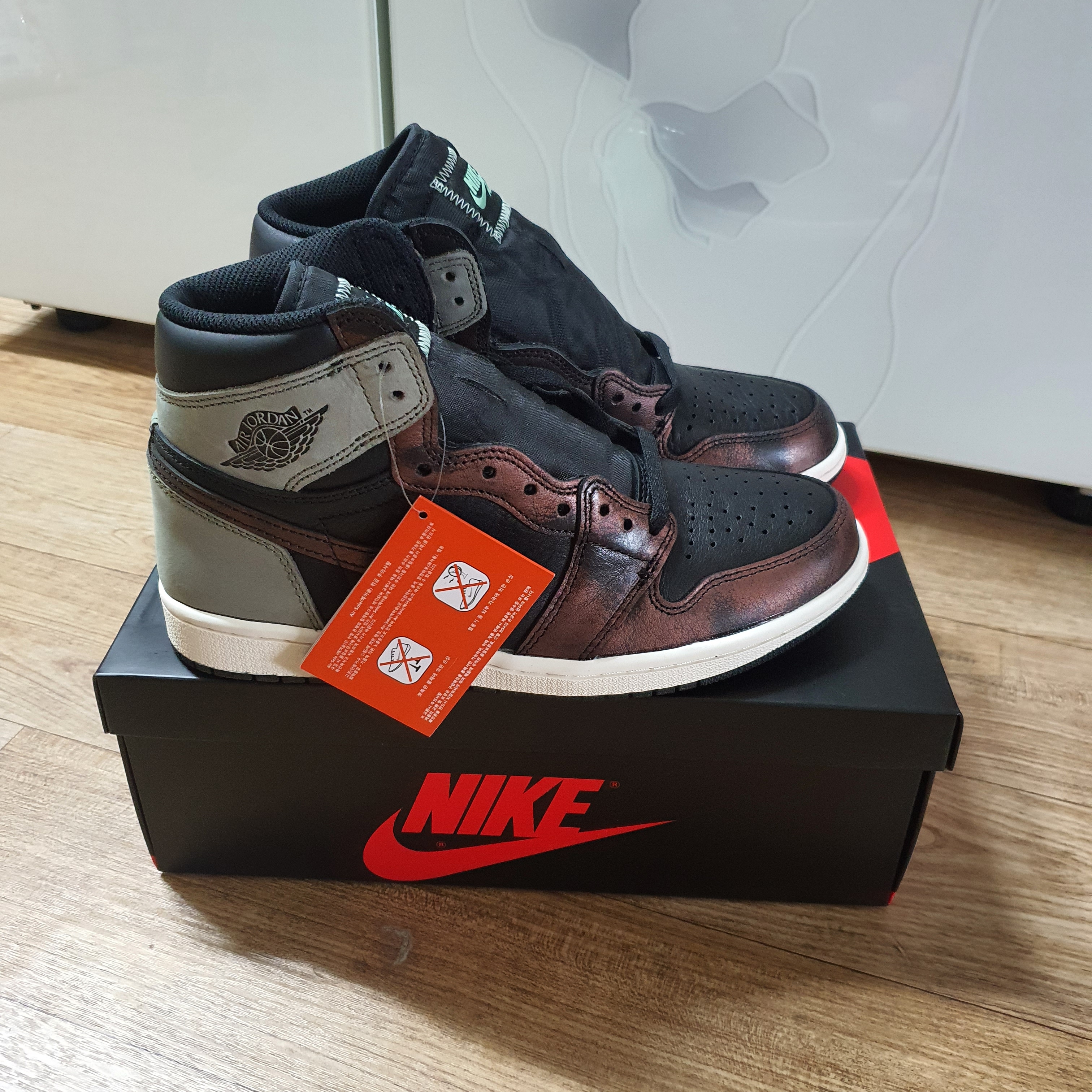 Jordan 1 Retro High OG Rust Shadow 착용 스타일 - 4