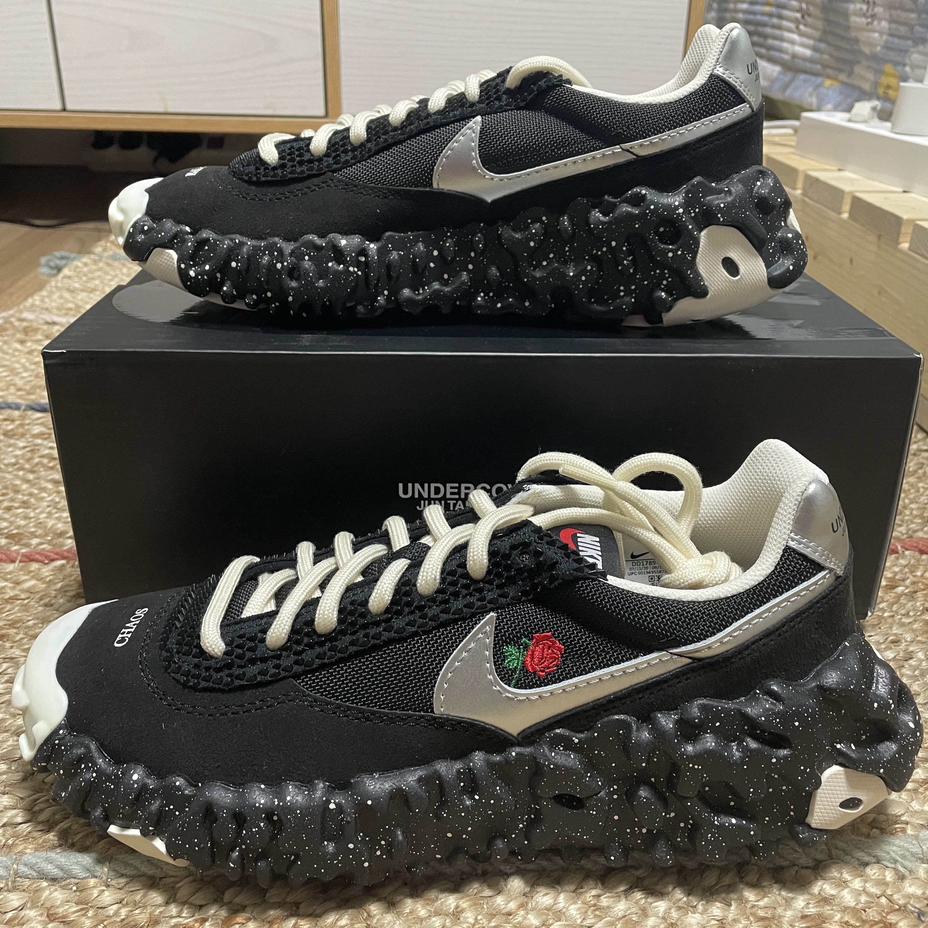 Nike x Undercover Overbreak SP Black 착용 스타일 - 2