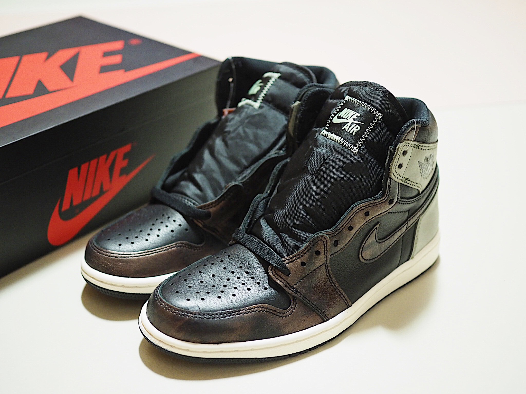 Jordan 1 Retro High OG Rust Shadow 착용 스타일 - 2