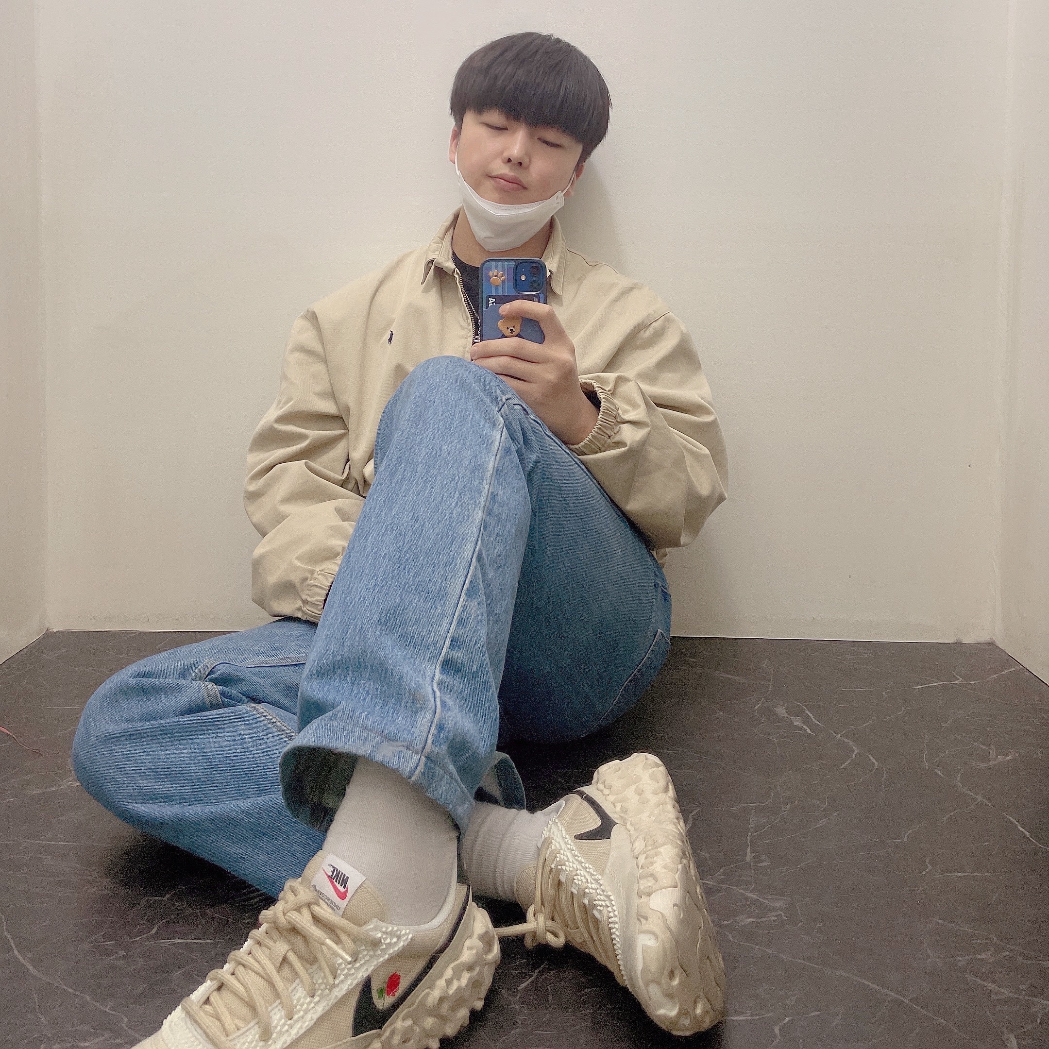 Nike x Undercover Overbreak SP Overcast 착용 스타일