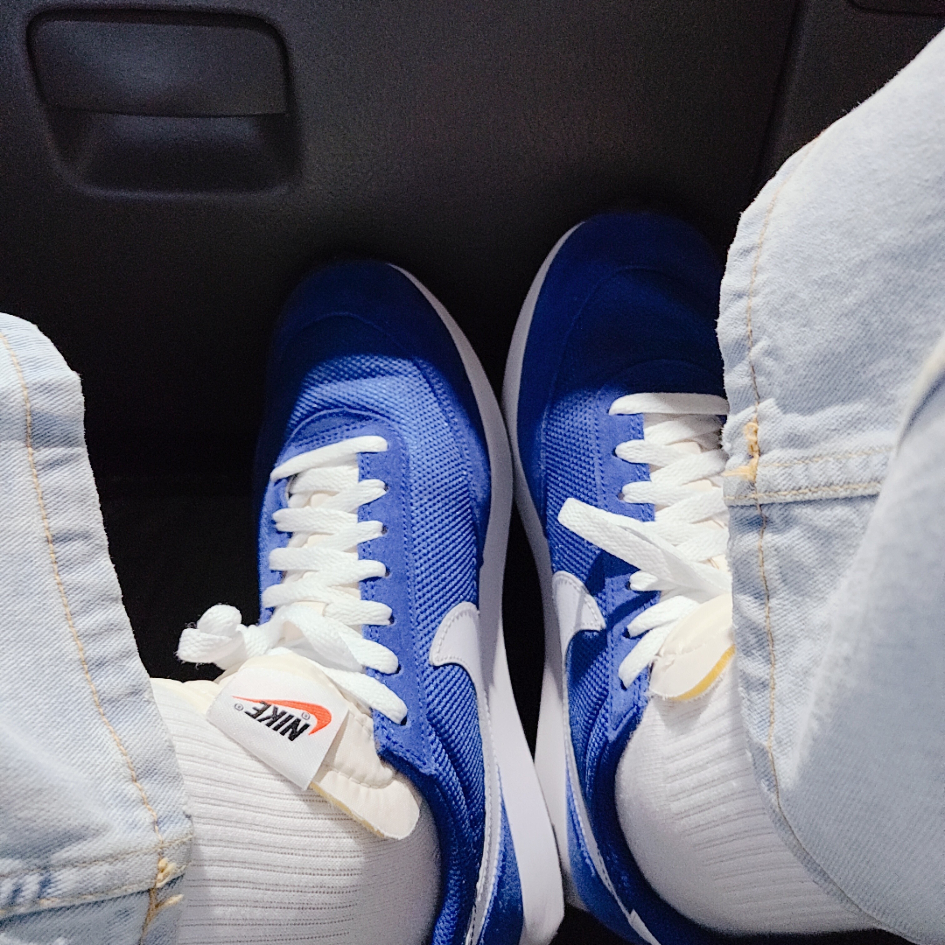 Nike Air Tailwind 79 Indigo Force 착용 스타일