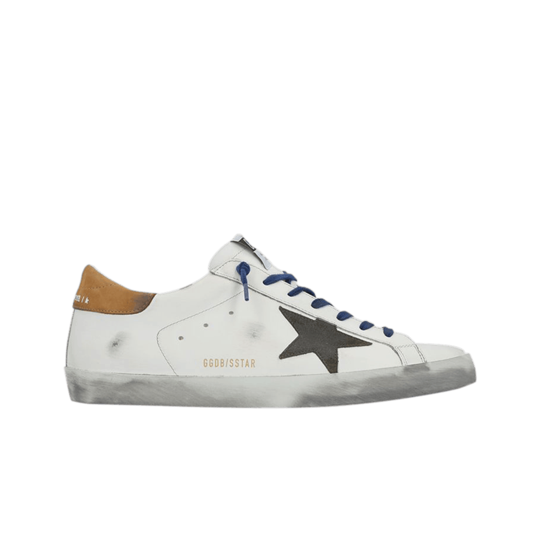 골든구스 슈퍼스타 화이트 드릴 그린 브라운(Golden Goose Superstar White Drill Green Brown) - 1