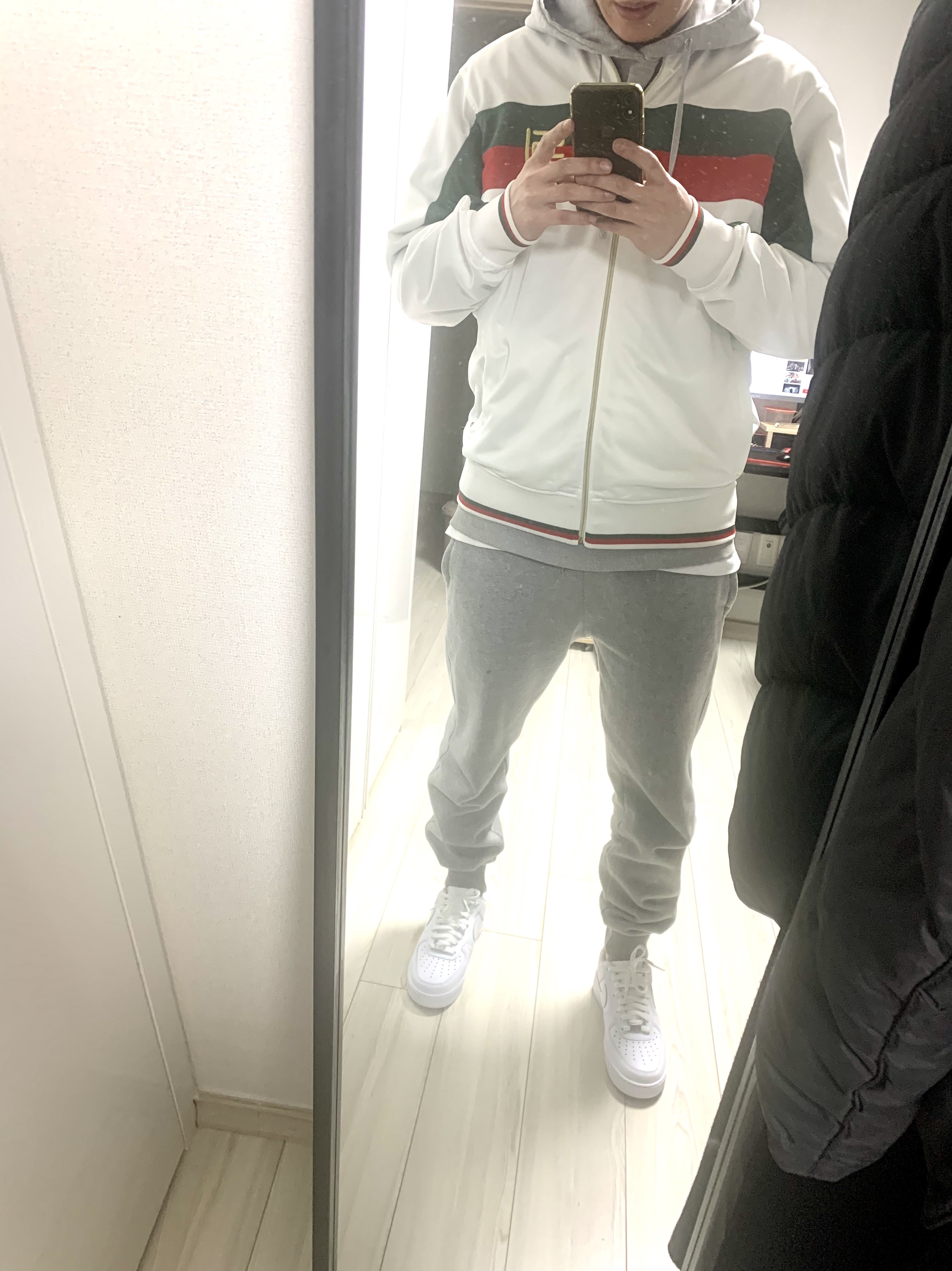 Nike Air Force 1 '07 Low White 착용 스타일